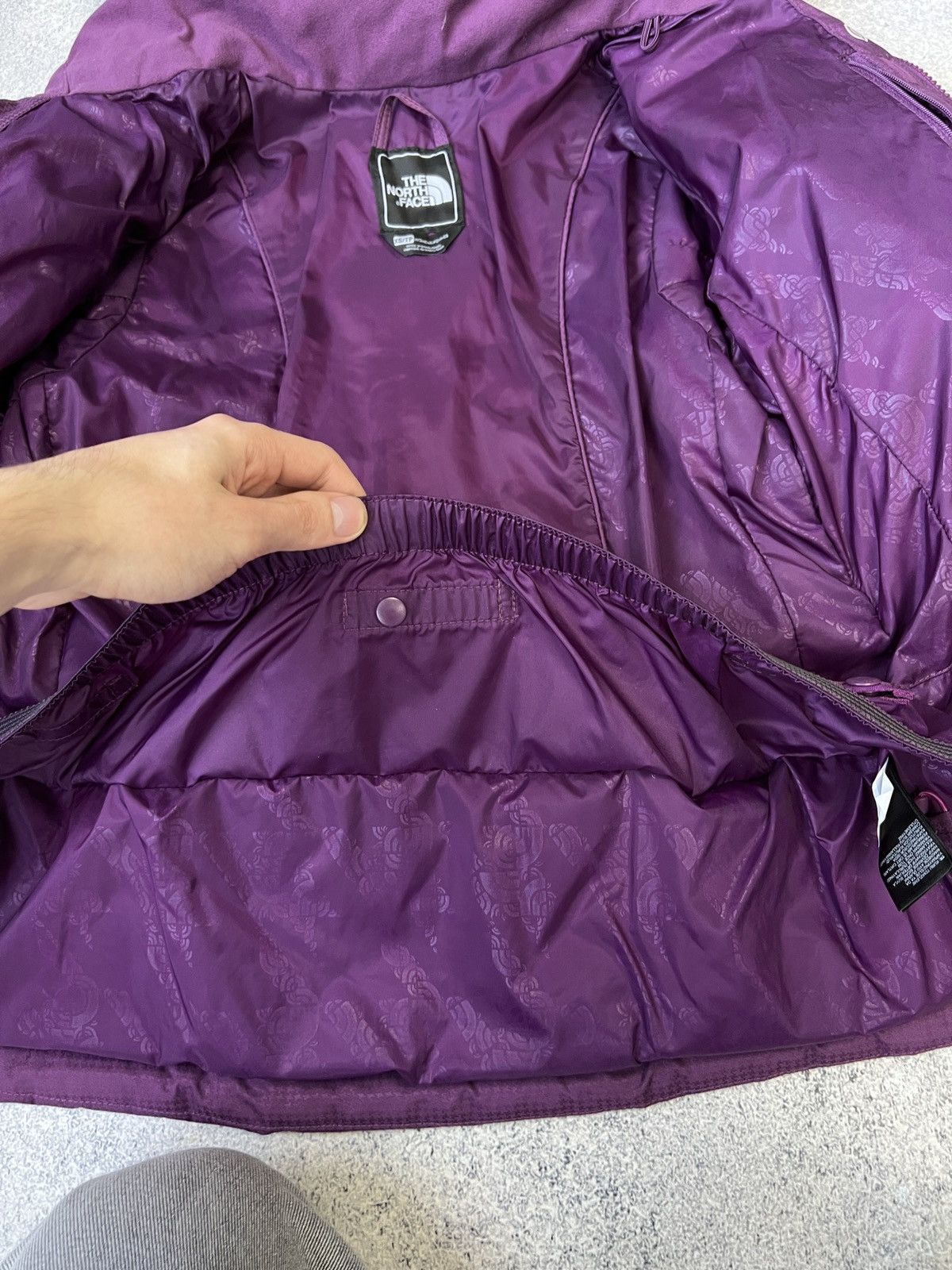 The North Face × Vintage Vintage The North Face Women’s 600 Down Jacket Violet Size XS / US 0-2 / IT 36-38 - 11 Thumbnail