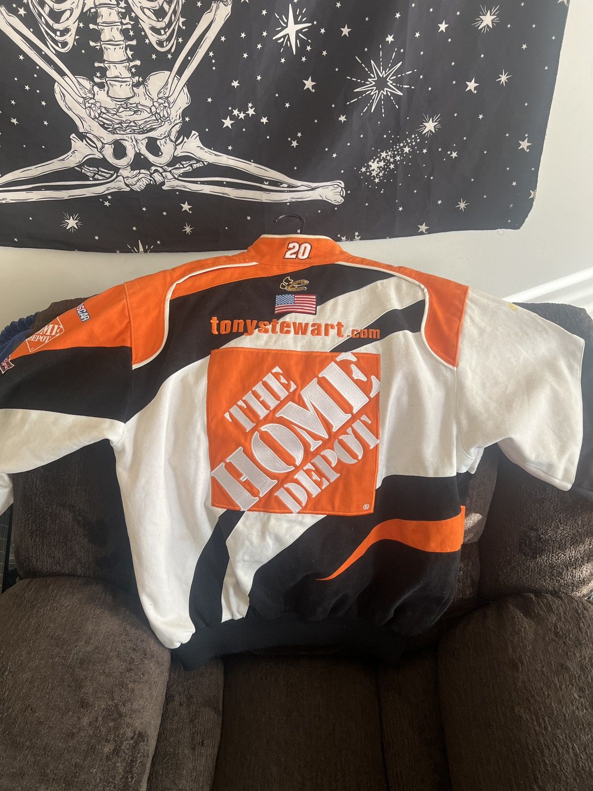 Chase Authentics Vintage Home Depot Nascar Bomber Size US M / EU 48-50 / 2 - 2 Thumbnail