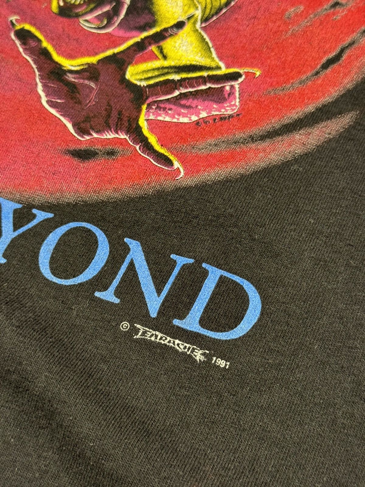 Band Tees RARE 1991 Massacre From Beyond Long Sleeve Size L Size US L / EU 52-54 / 3 - 7 Thumbnail