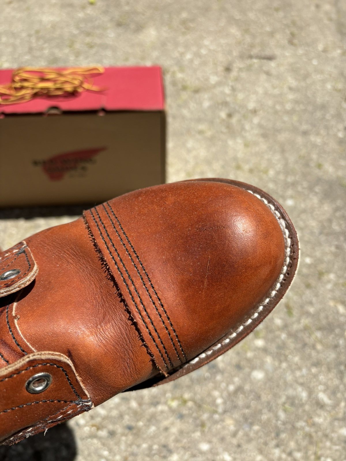 Red Wing Red Wing Iron Ranger Traction Tread (Oro) Size US 11 / EU 44 - 5 Thumbnail