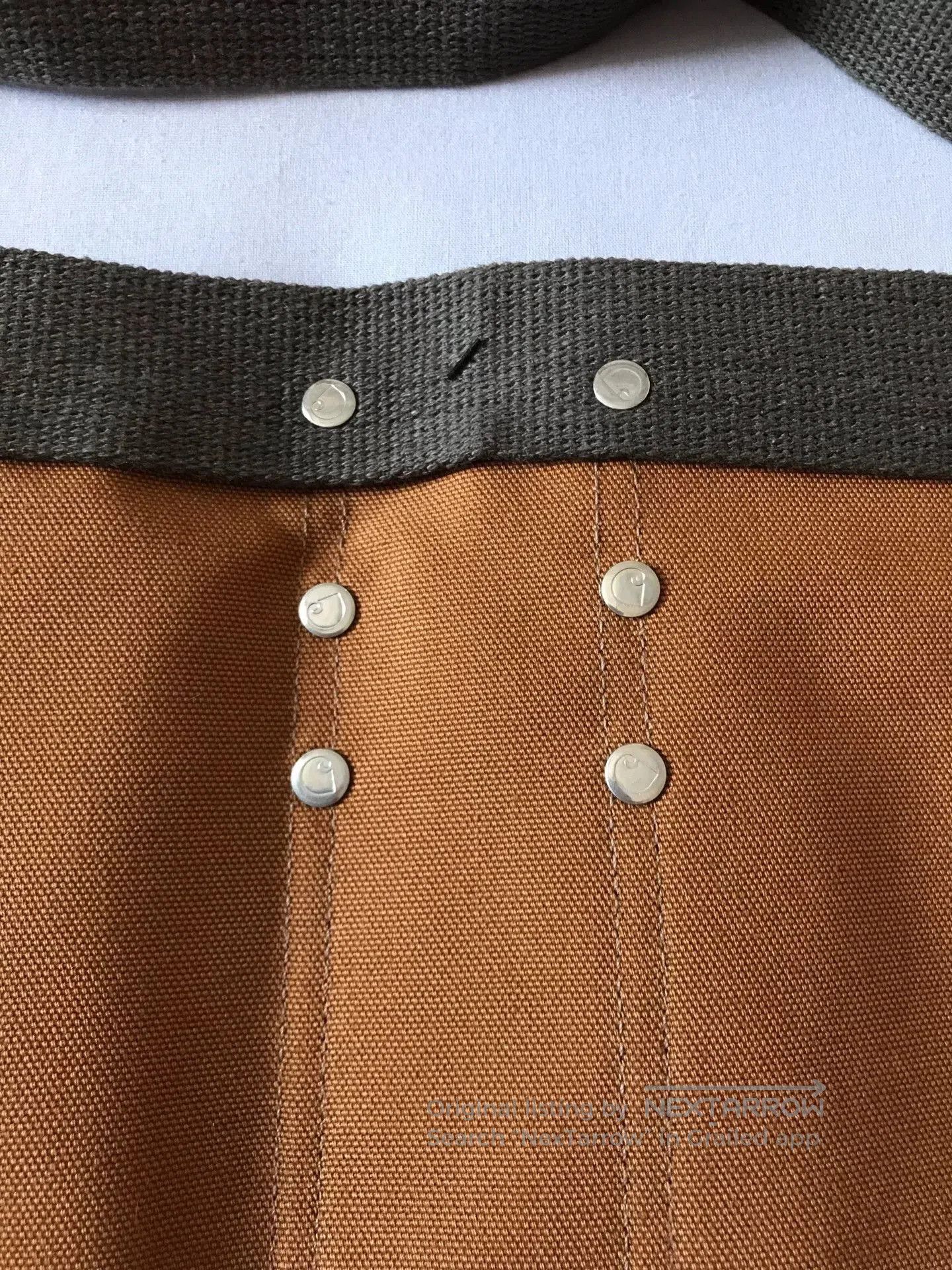 Carhartt Carhartt A09 BRN Apron Tool Bag. Size ONE SIZE - 8 Thumbnail