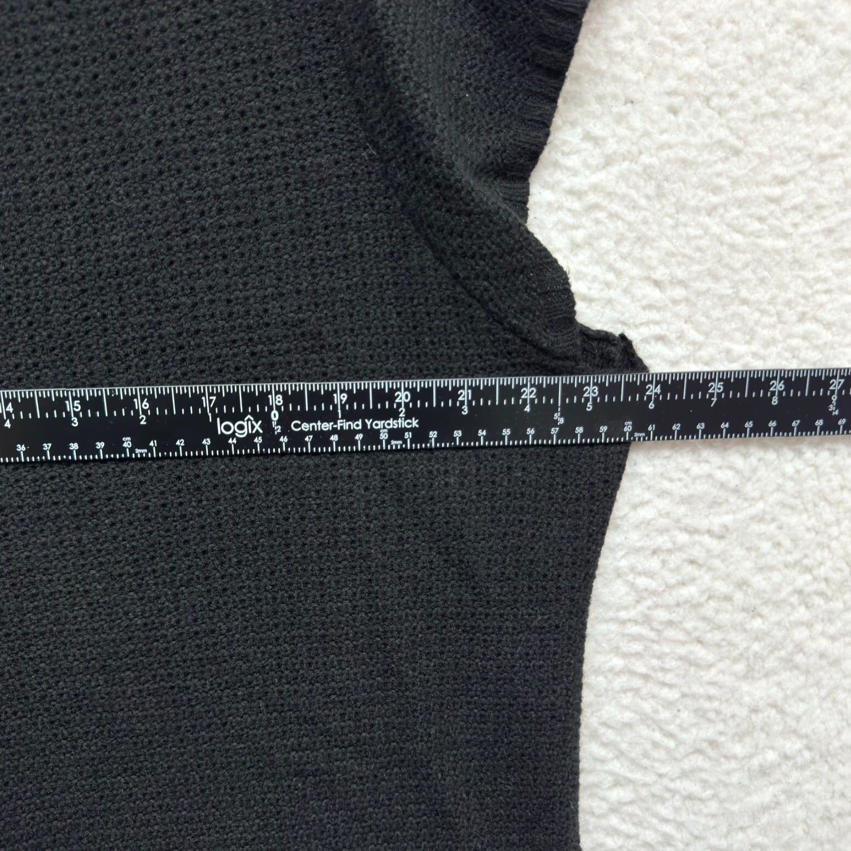 Madison Madison Leigh Plus Size Sweater Midi Dress 1X Black Knit High Mock Neck Career Size XL / US 12-14 / IT 48-50 - 6 Thumbnail