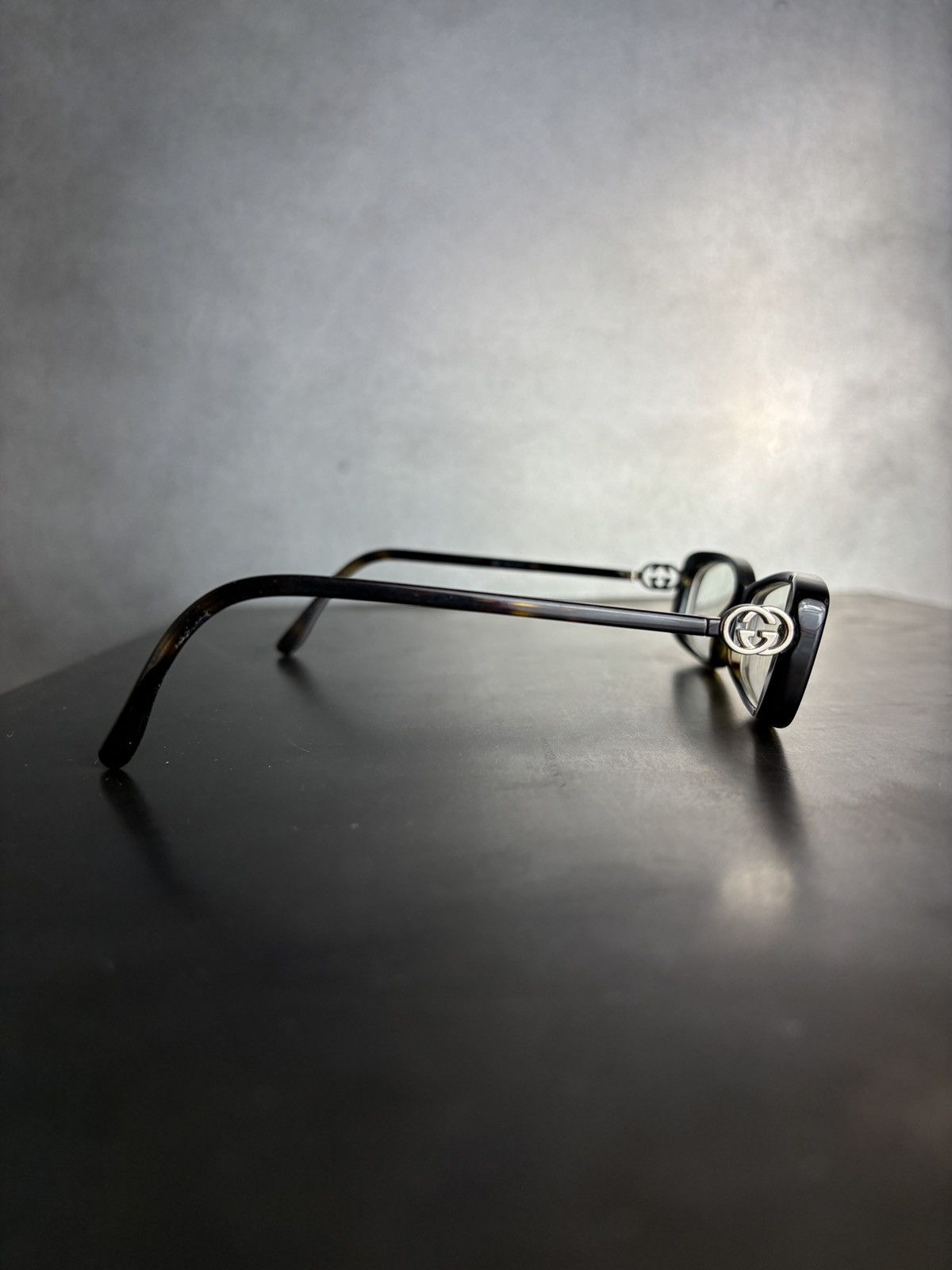 Gucci Gucci Glasses Interlock GG 2977 Y2K 2000s Rectangular Tiny Size ONE SIZE - 2 Thumbnail