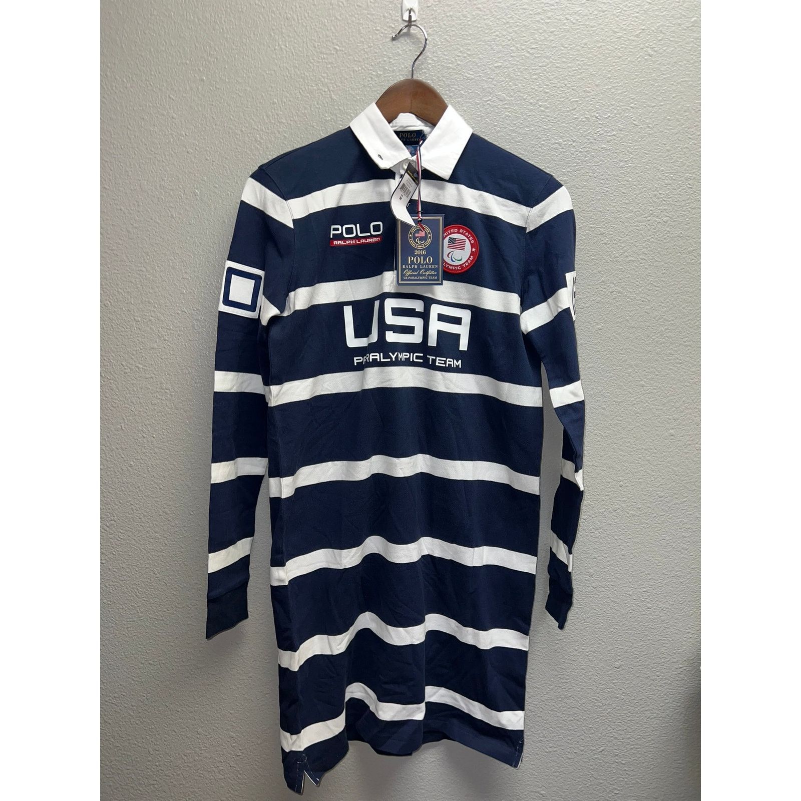 Polo Ralph Lauren Womens Polo Ralph Lauren Polo Dress Shirt USA 16 Olympics M Size M / US 6-8 / IT 42-44 - 1 Thumbnail