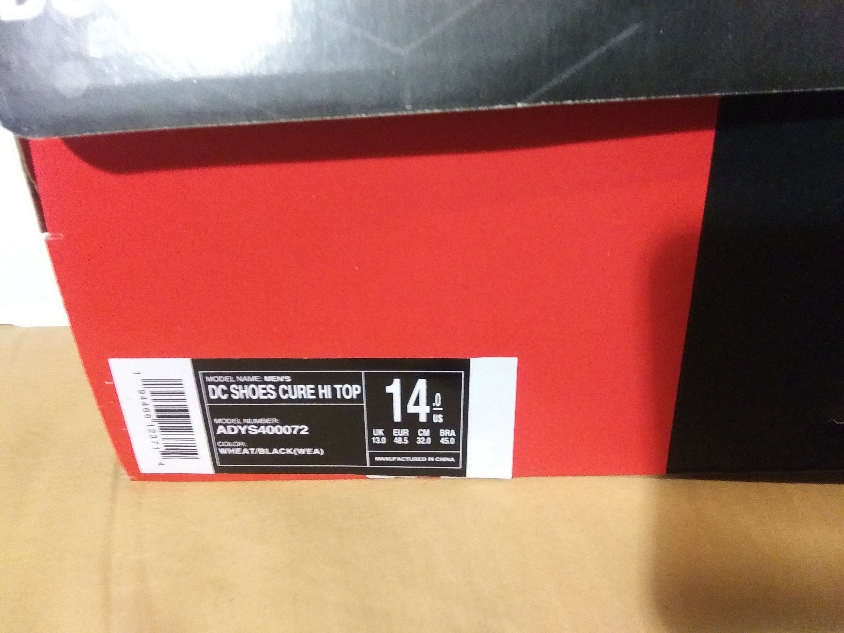 DC DC Cure Hi Top Size US 14 / EU 47 - 8 Thumbnail