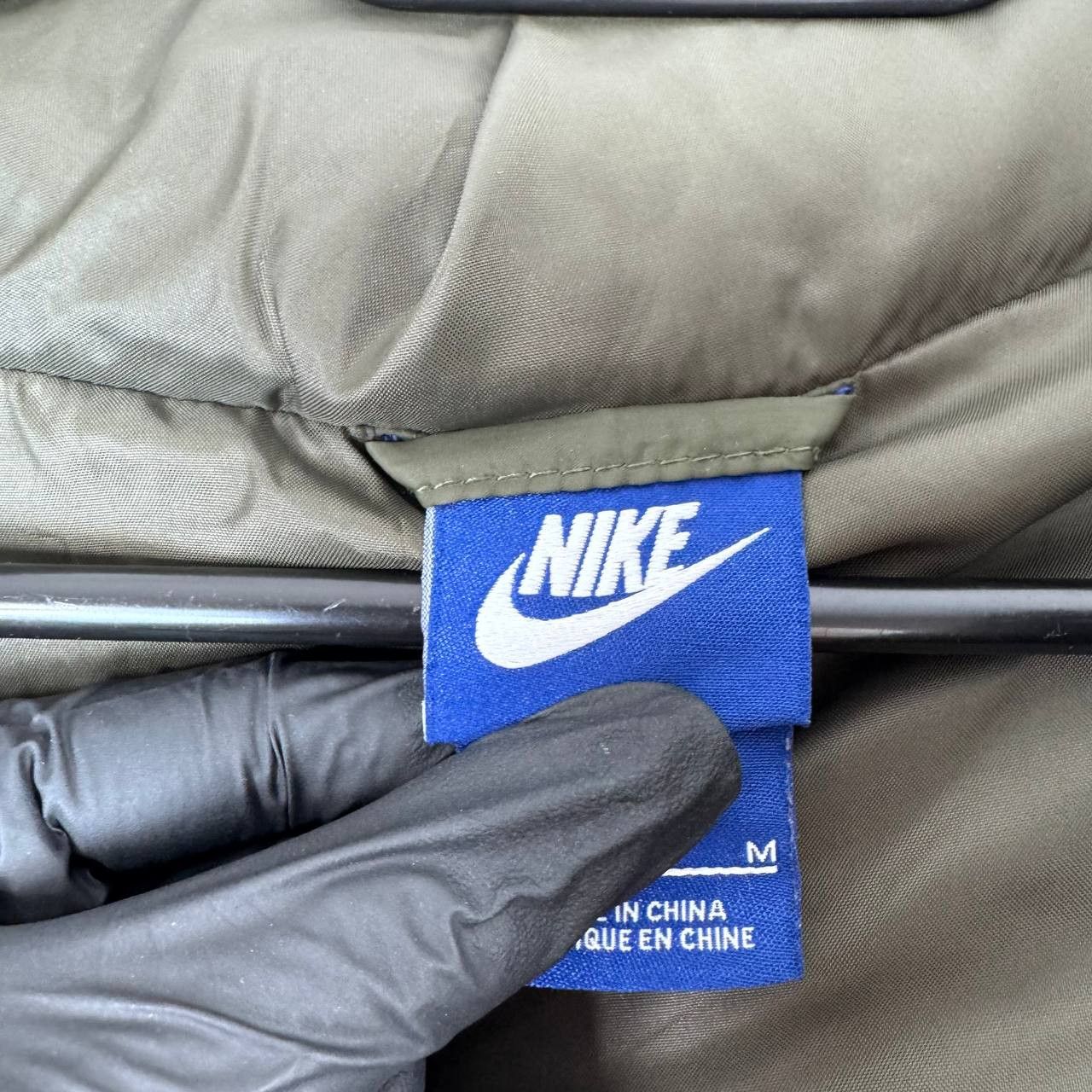 Nike Nike Women’s Hooded Jacket Olive Green Zip Up Puffer Size M Size M / US 6-8 / IT 42-44 - 4 Thumbnail