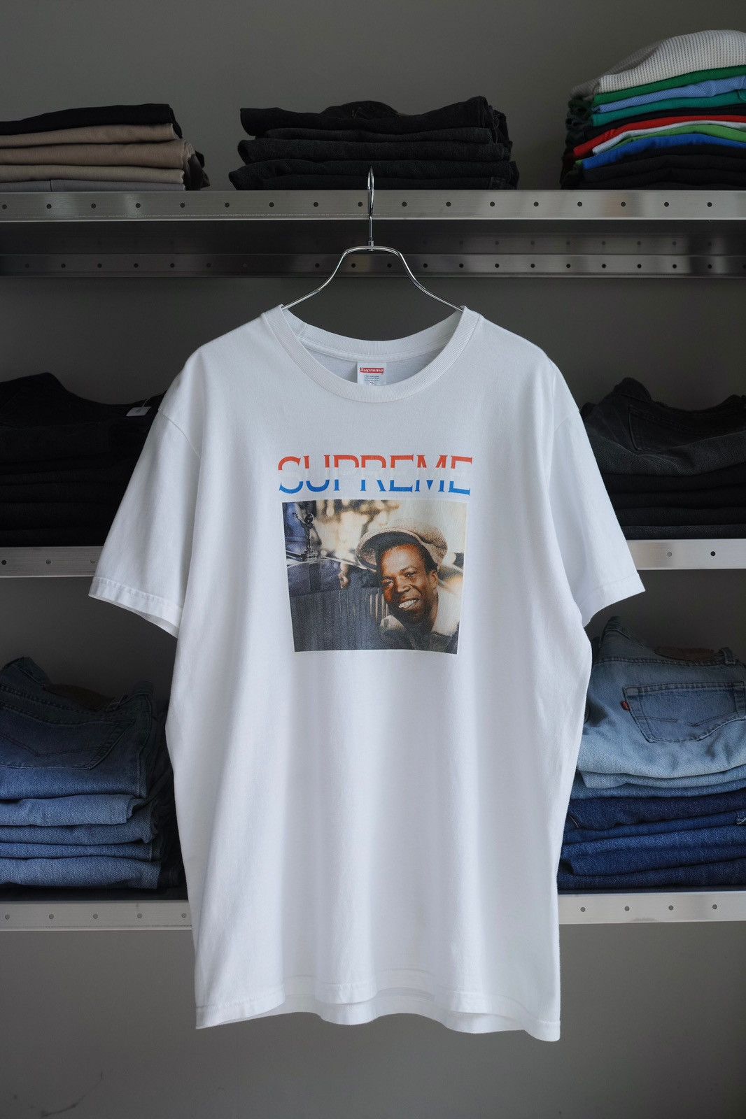 Supreme 16ss Supreme “Barrington Levy&Jah Life Englishman Tee” Size US XL / EU 56 / 4 - 2 Thumbnail