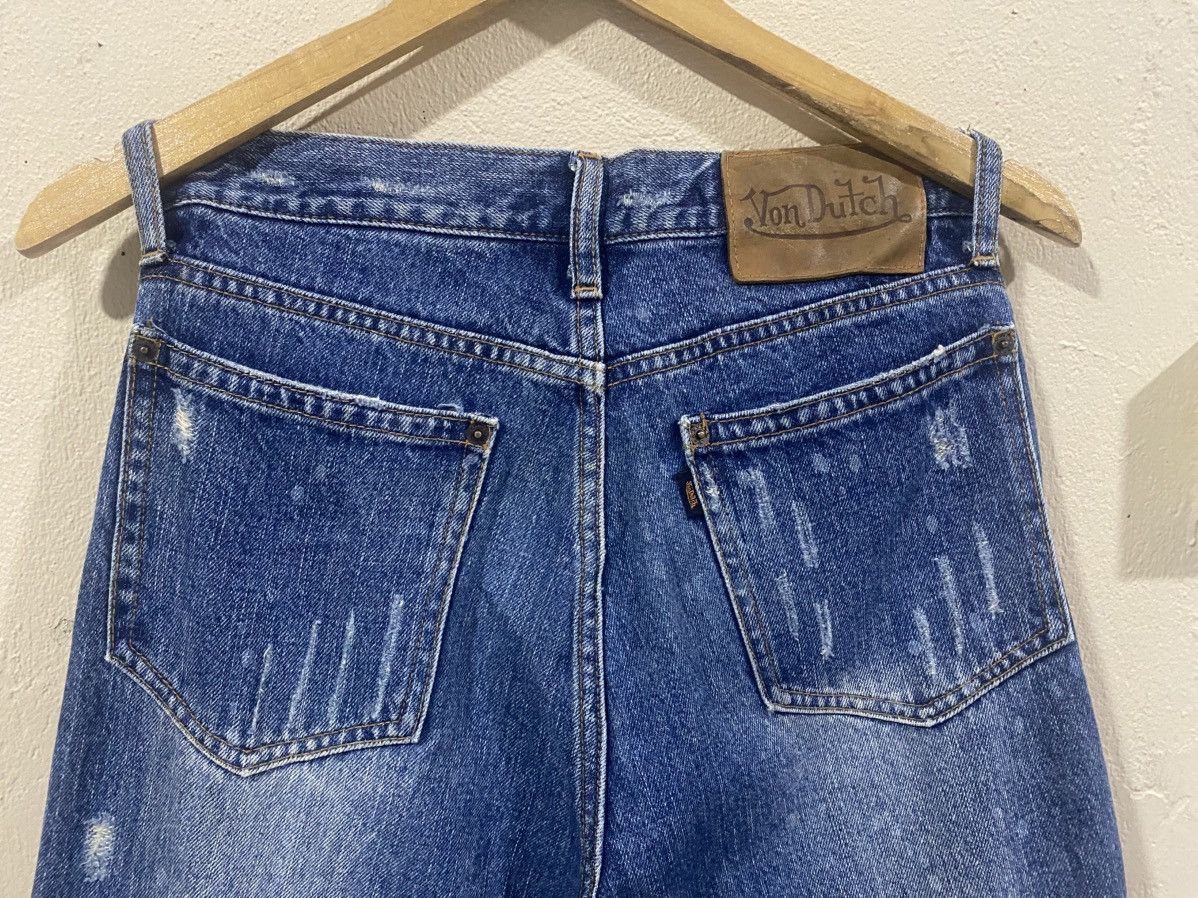 Von Dutch Von Dutch 2000s Patch Distressed Design Denim Size US 30 / EU 46 - 7 Thumbnail