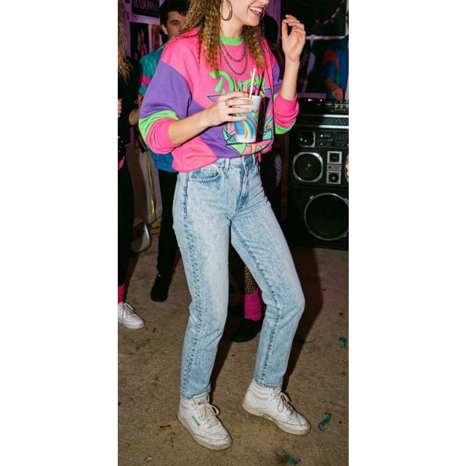 Veronica Beard Veronica Beard 80s Style High Rise Straight Leg Jeans 24 Size 24" / US 00 / IT 34 - 6 Thumbnail