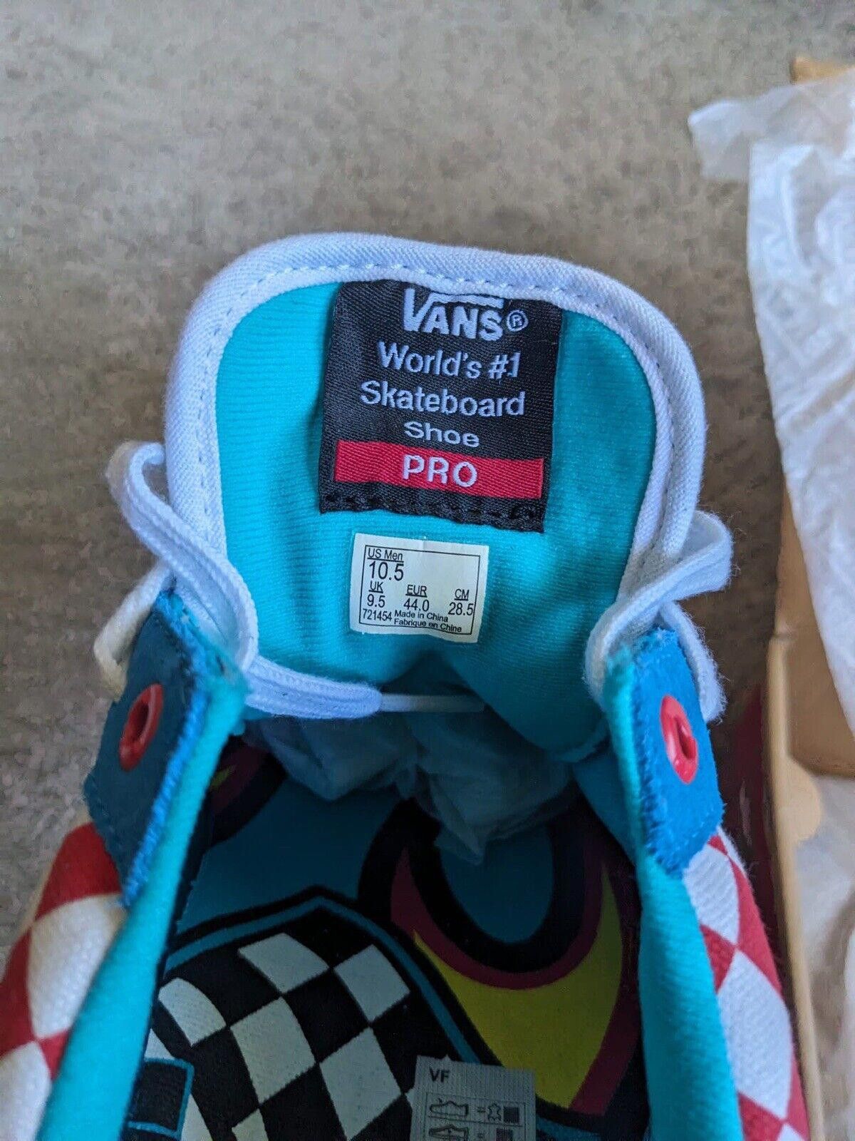 Vans FW18 VANS GOLF WANG Old Skool Pro Red Blue Size 10.5 2018 Size US 10.5 / EU 43-44 - 7 Thumbnail