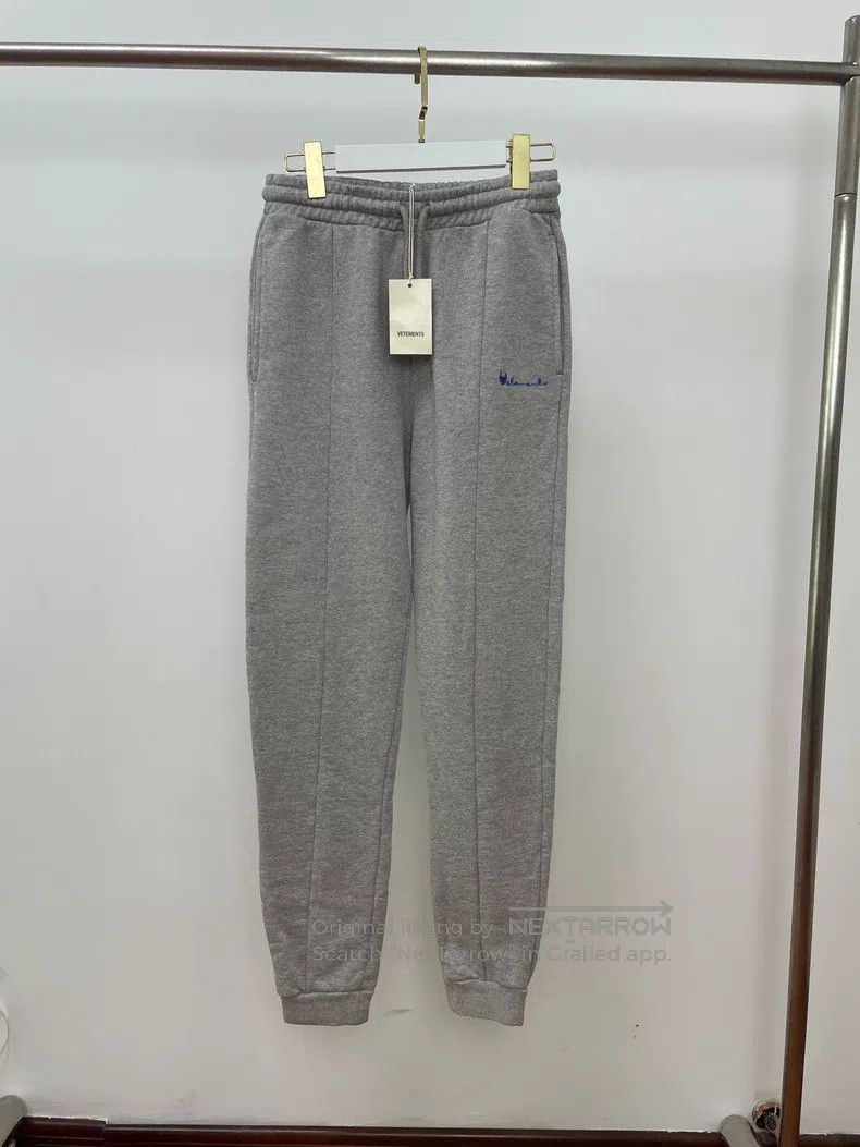 Vetements size M Asymmetrical Sweatpants