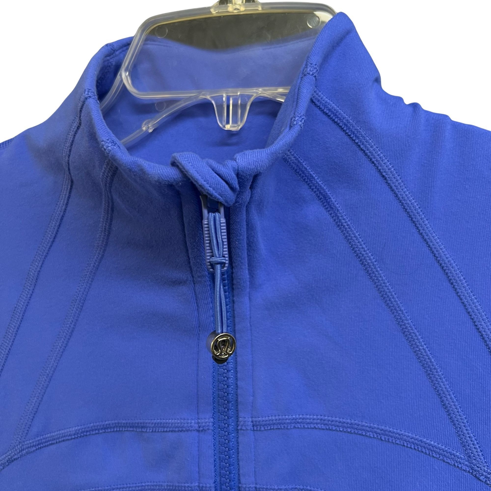 Lululemon LULULEMON Define Jacket Full Zip Blue Women’s Activewear Size S / US 4 / IT 40 - 4 Thumbnail