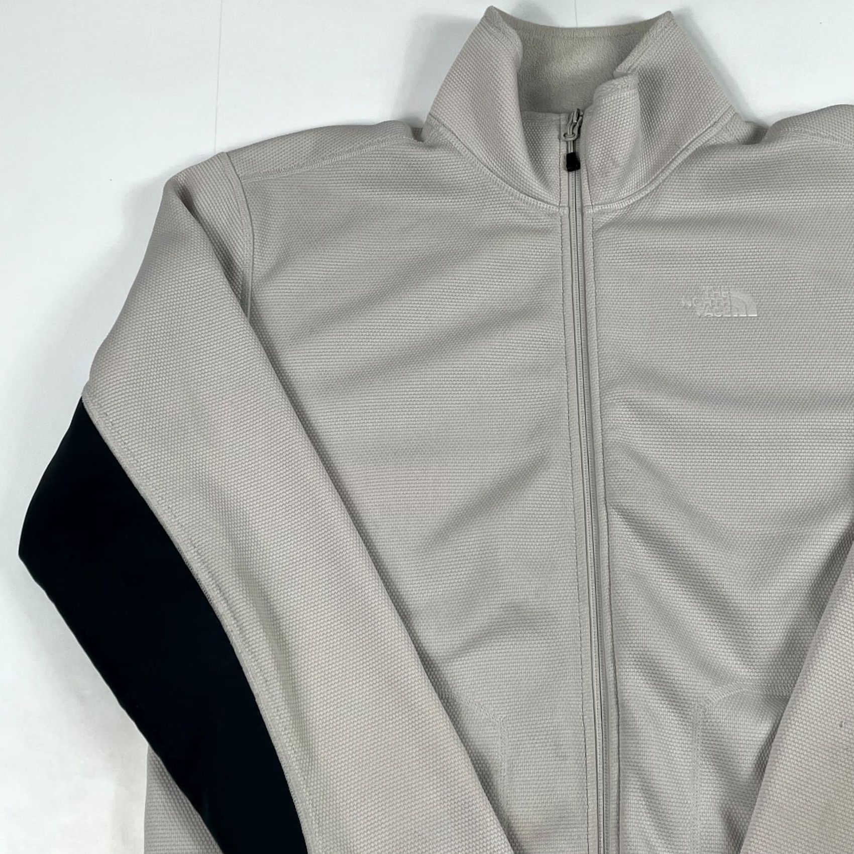 The North Face The North Face Jacket Mens Large Beige Fleece Full Zip Hiking Skiing Climbing Size US L / EU 52-54 / 3 - 2 Thumbnail