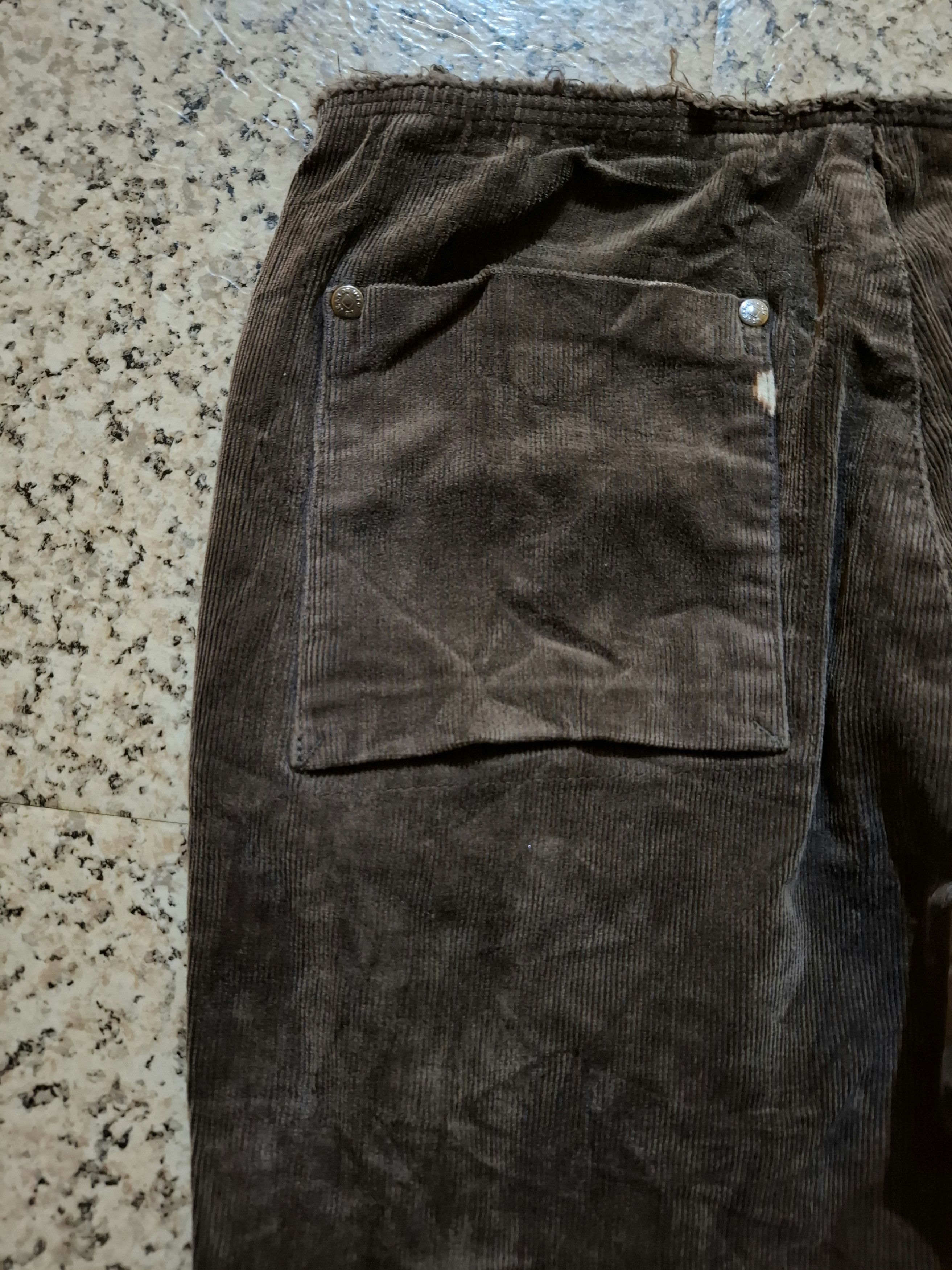 Marithe + Francois Girbaud ​MFG Archive Low Rise Corduroy Bootcut Trousers Takaya Shoji Size 25" / US 0 / IT 36 - 11 Thumbnail