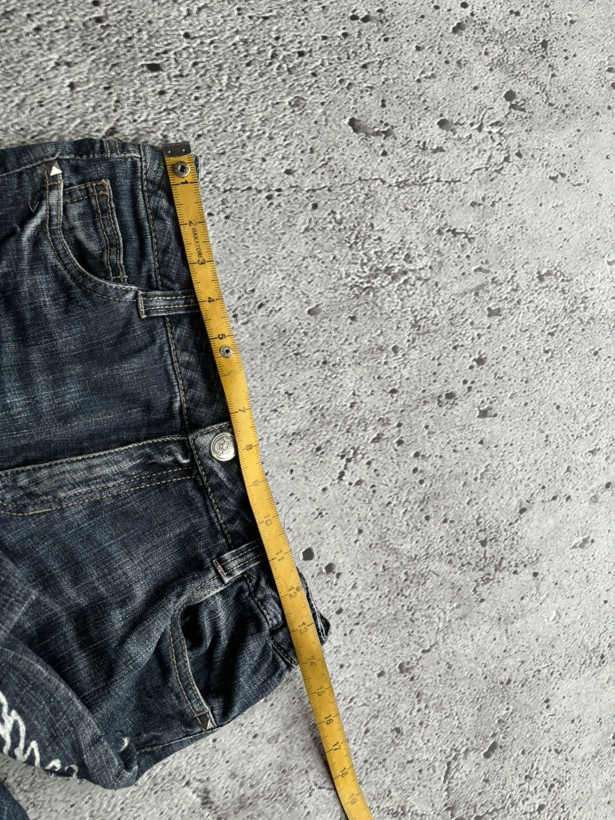 Hysteric Glamour Y2k wings Ifsixwasnine Punk style Denim jeans Size US 28 / EU 44 - 11 Thumbnail
