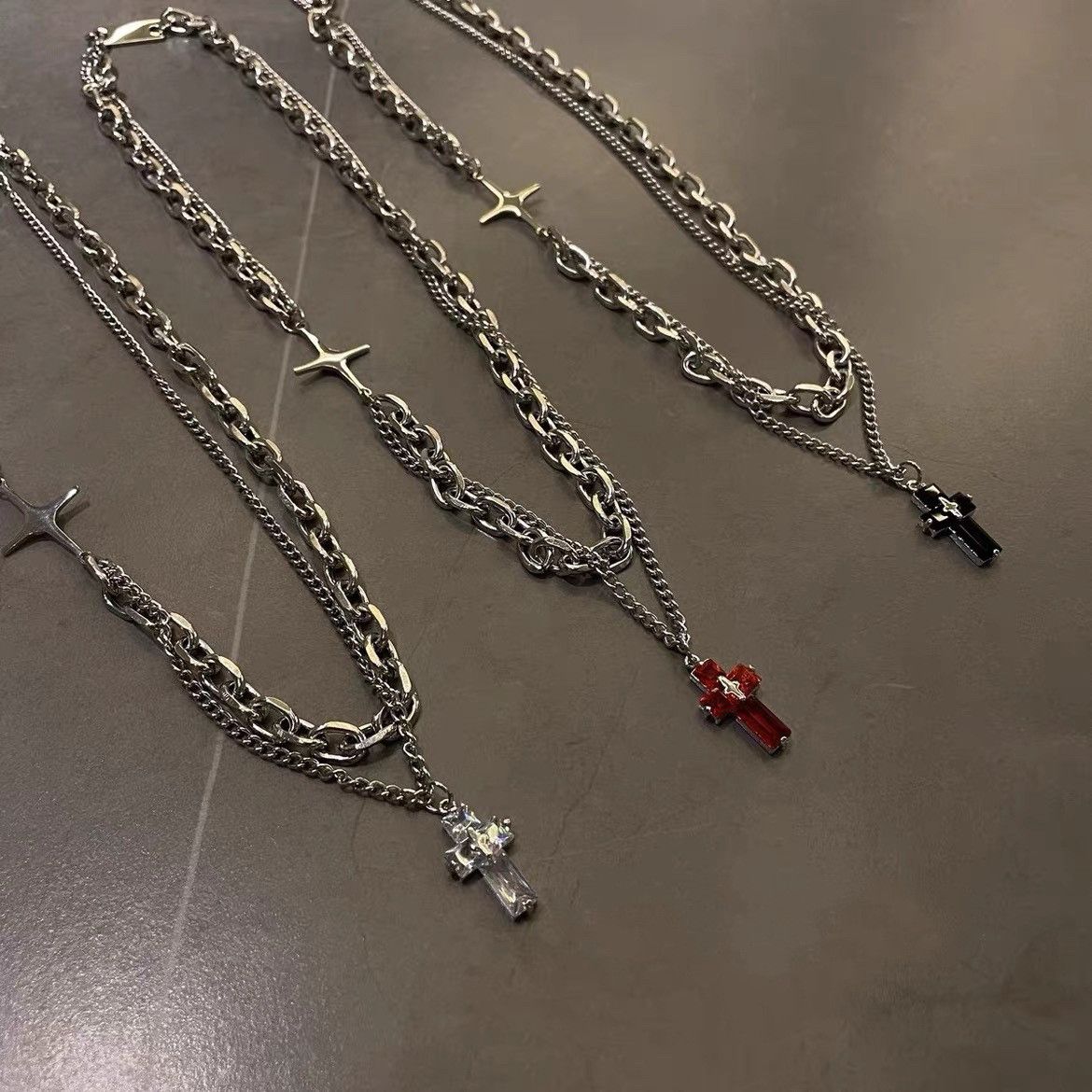Other Vibe STEAL! Y2K Chains Necklace Chain Size ONE SIZE - 3 Thumbnail