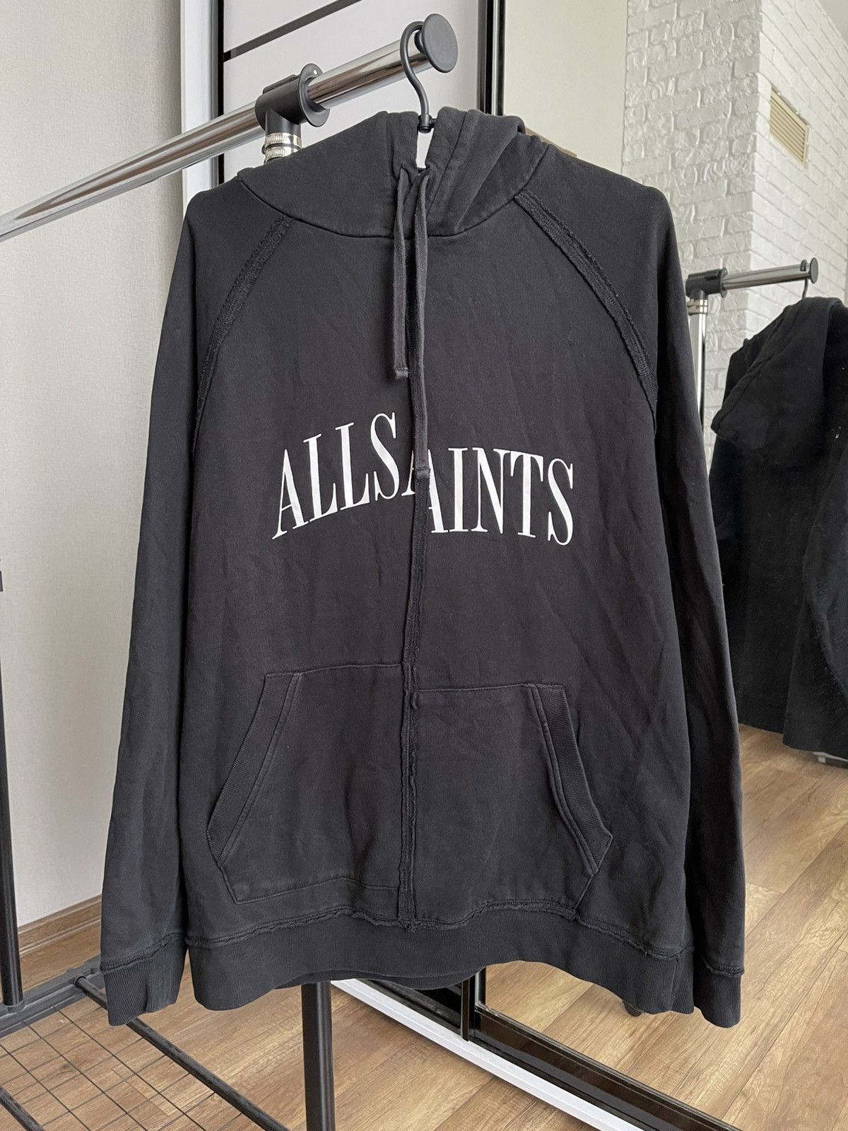 Allsaints Allsaint Hoodie Pullover Big Logo Size US S / EU 44-46 / 1 - 1 Thumbnail