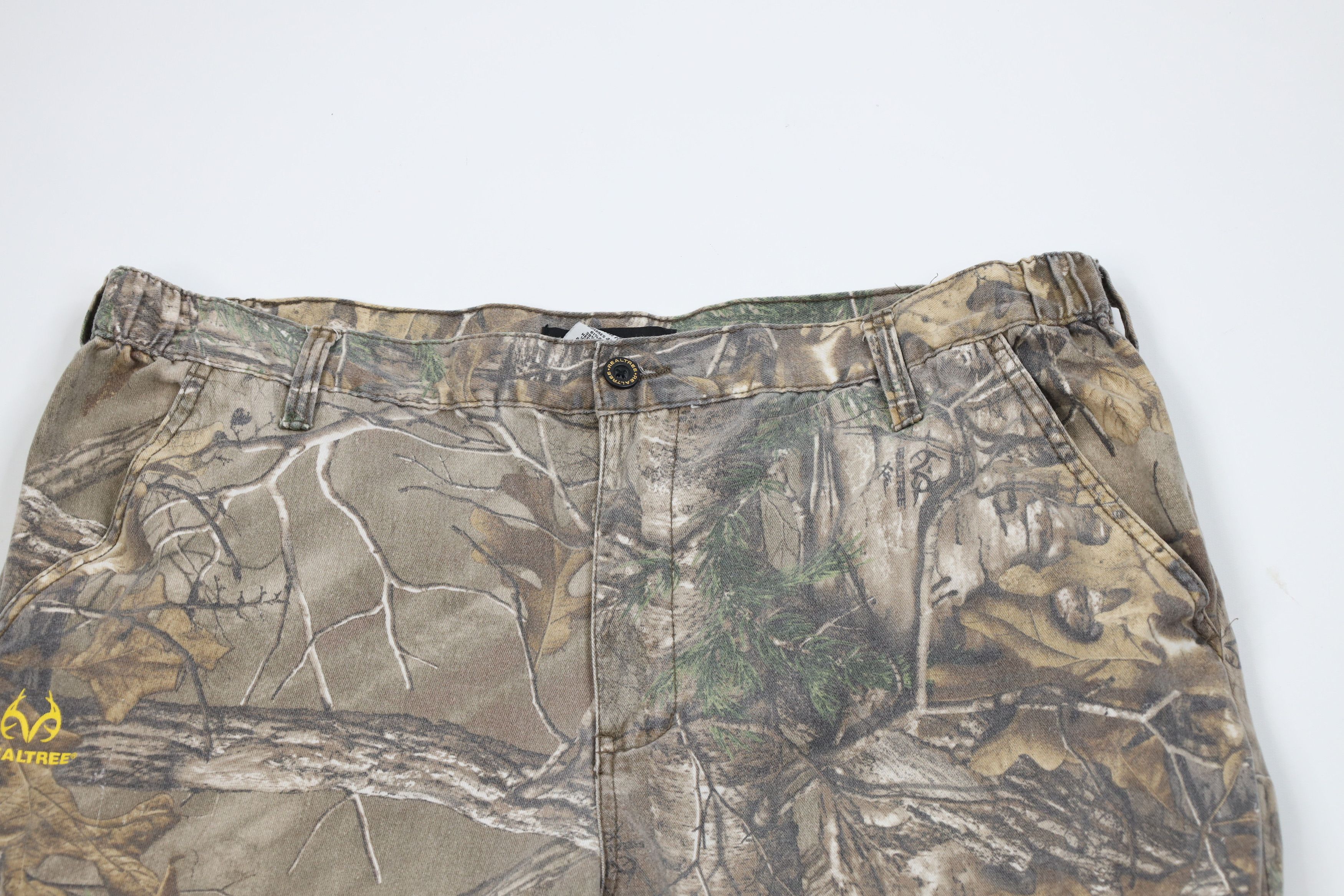 Vintage Vintage Y2K Streetwear Mossy Camouflage Wide Leg Cargo Pants Size US 36 / EU 52 - 2 Thumbnail