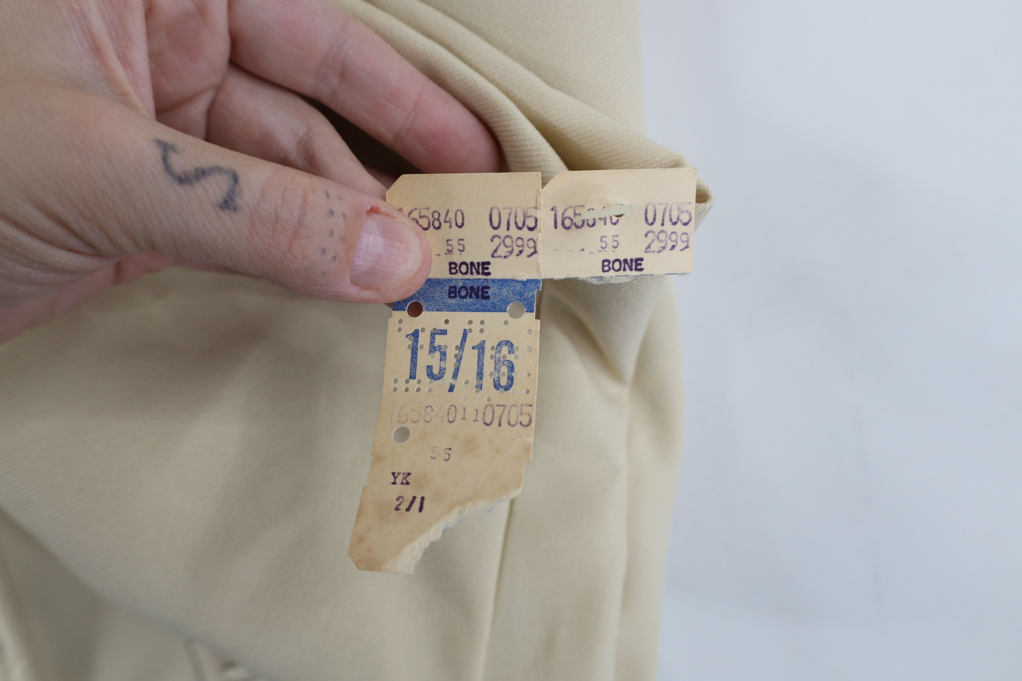 Vintage Deadstock Vintage 60s Streetwear Breasted Trench Coat Jacket Size XXL / US 16-18 / IT 52-54 - 4 Thumbnail