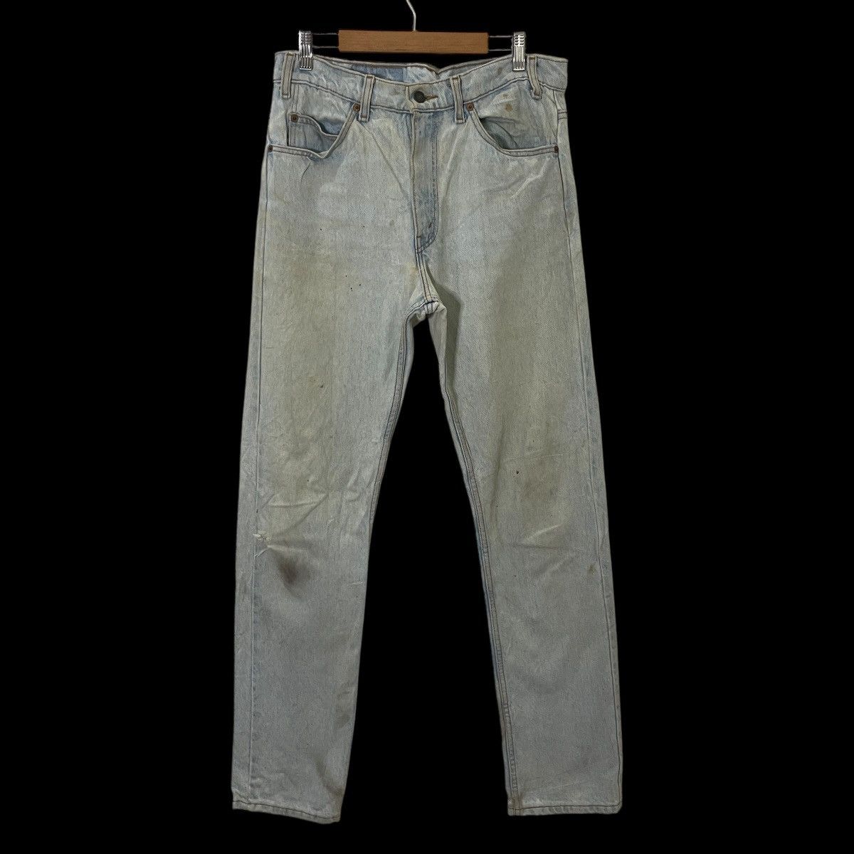 Levi's Vintage Levis 505 Distressed Denim Jeans Size US 32 / EU 48 - 1 Thumbnail
