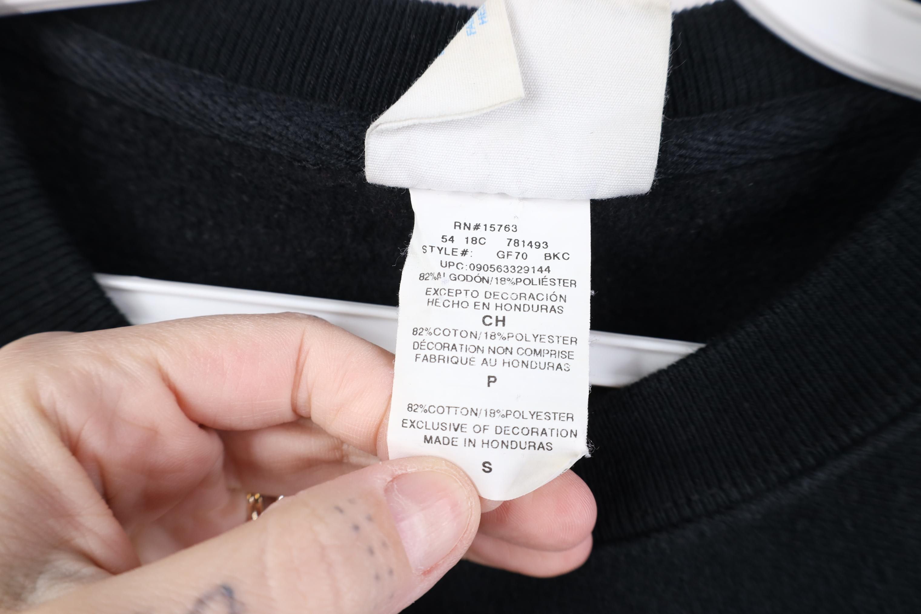 Champion Y2K Champion Reverse Weave Heavyweight Sweatshirt Black Size US S / EU 44-46 / 1 - 9 Thumbnail