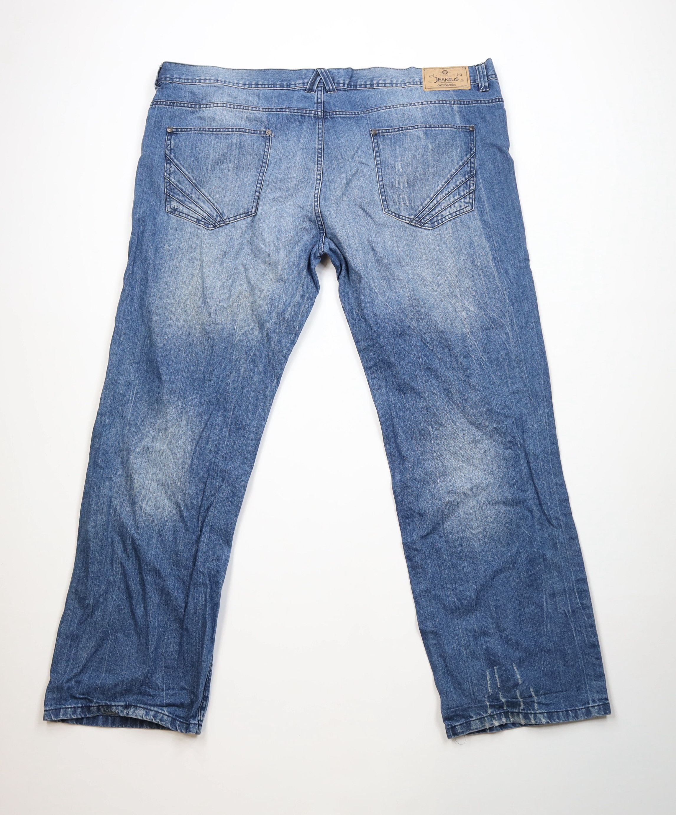 Akademiks Vintage Y2K Akademiks Baggy Wide Leg Denim Jeans Blue Size US 44 / EU 60 - 11 Thumbnail