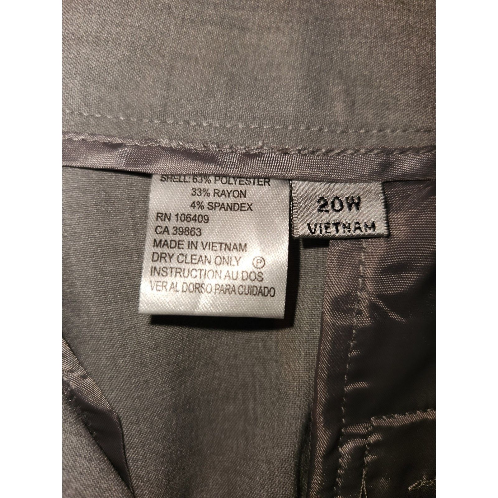 Other NEW! Tahari Arthur S Levine Pant Suit Sz 20 Two Piece Set Size XXL / US 16-18 / IT 52-54 - 8 Thumbnail