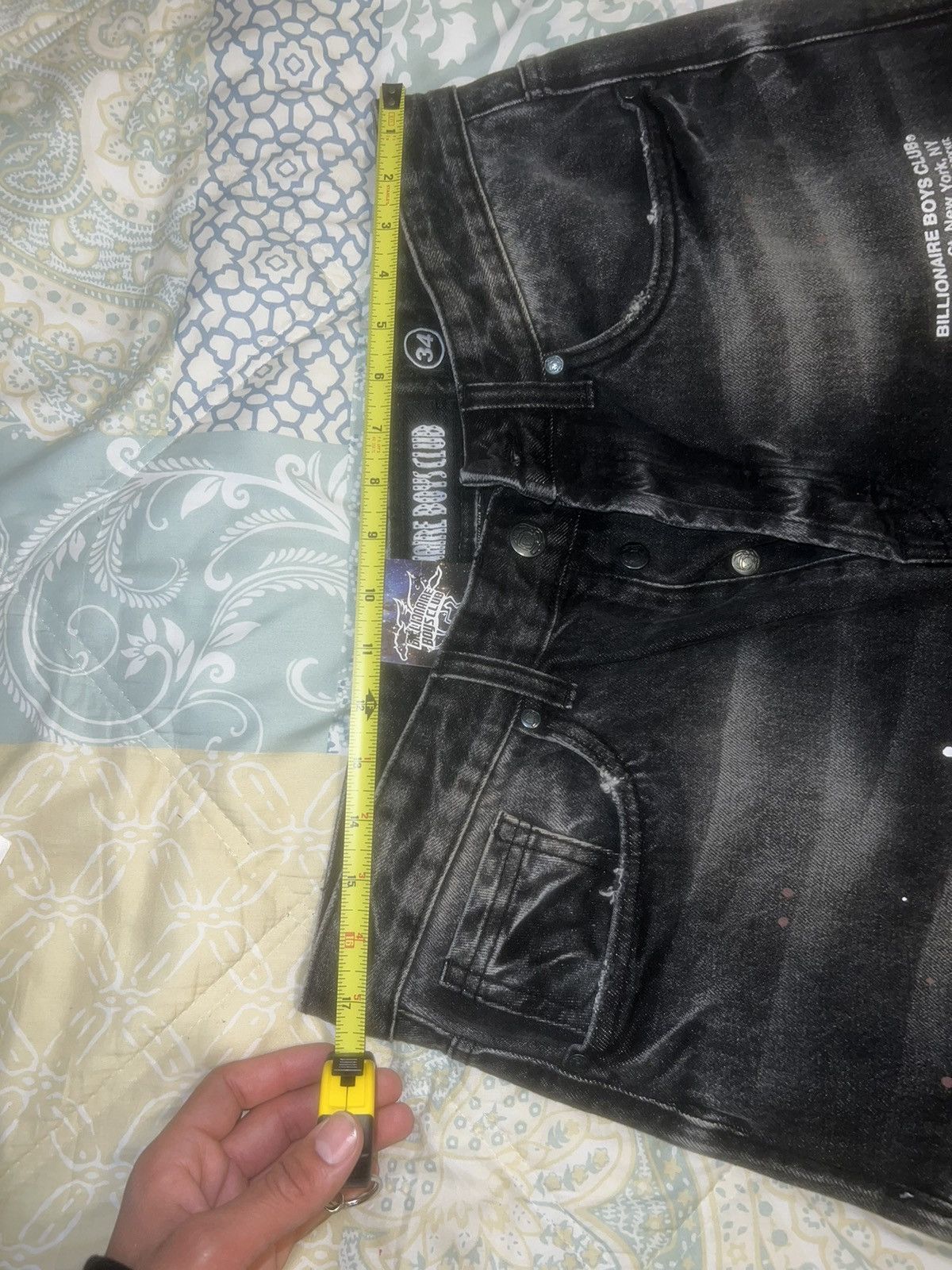 Billionaire Boys Club BBC Icecream skinny jeans blue sz 36 Size US 34 / EU 50 - 3 Thumbnail