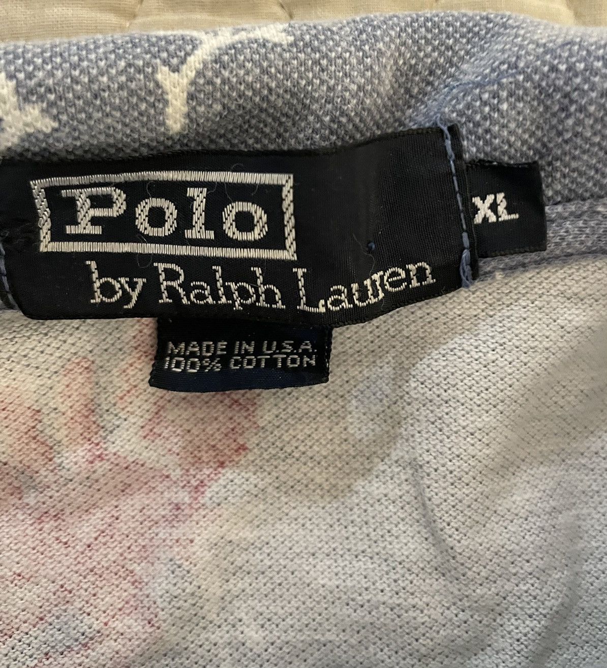 Polo Ralph Lauren × Vintage Seafood Print Polo Size US XL / EU 56 / 4 - 3 Thumbnail