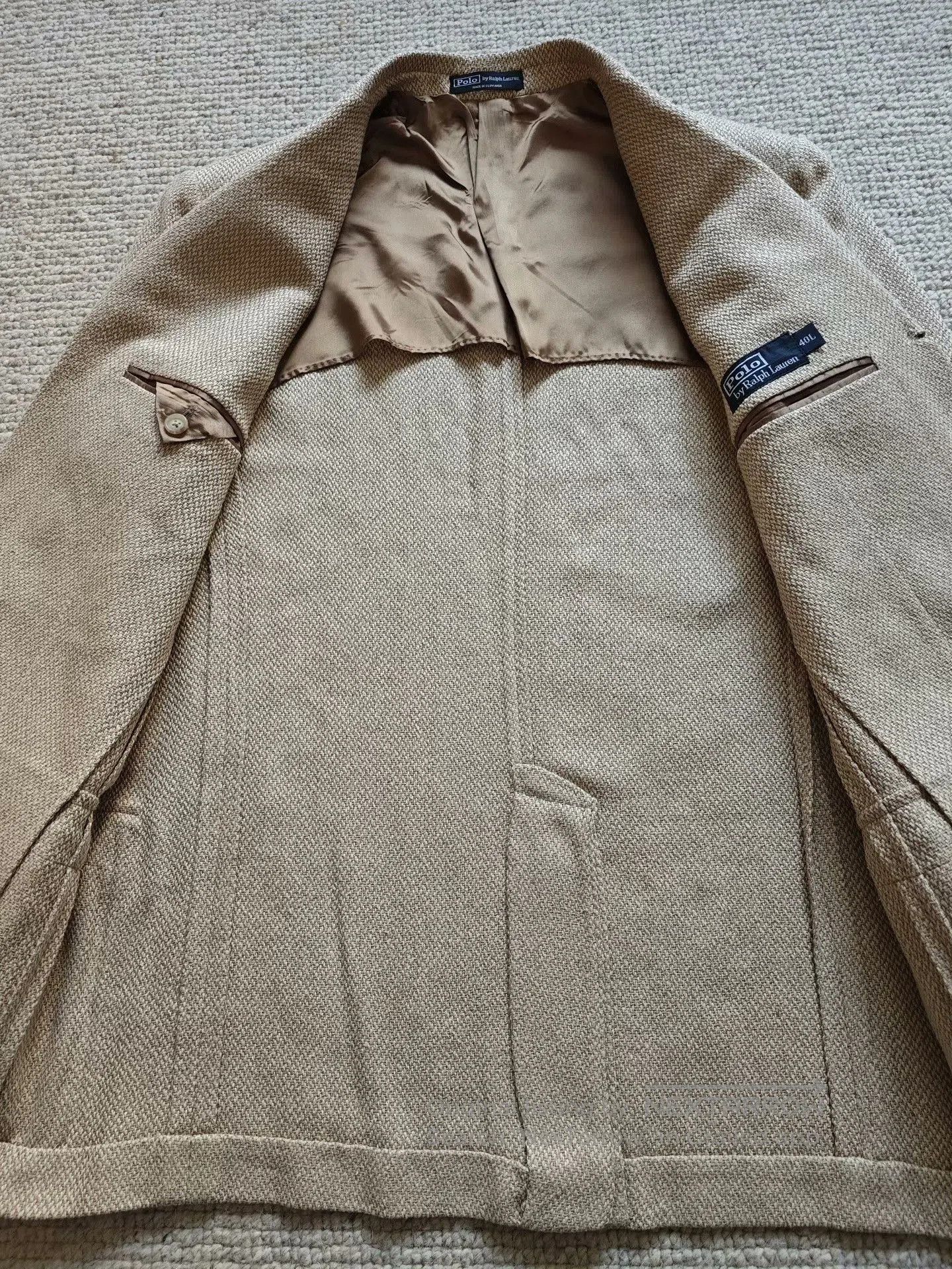 Polo Ralph Lauren Polo Ralph Lauren Silk Blazer. Size US XXS / EU 40 - 2 Thumbnail
