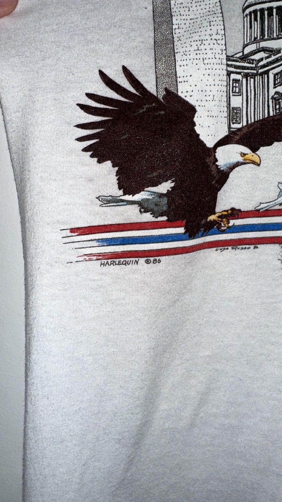 Vintage Paper Thin Eagle Shirt Size US M / EU 48-50 / 2 - 4 Thumbnail