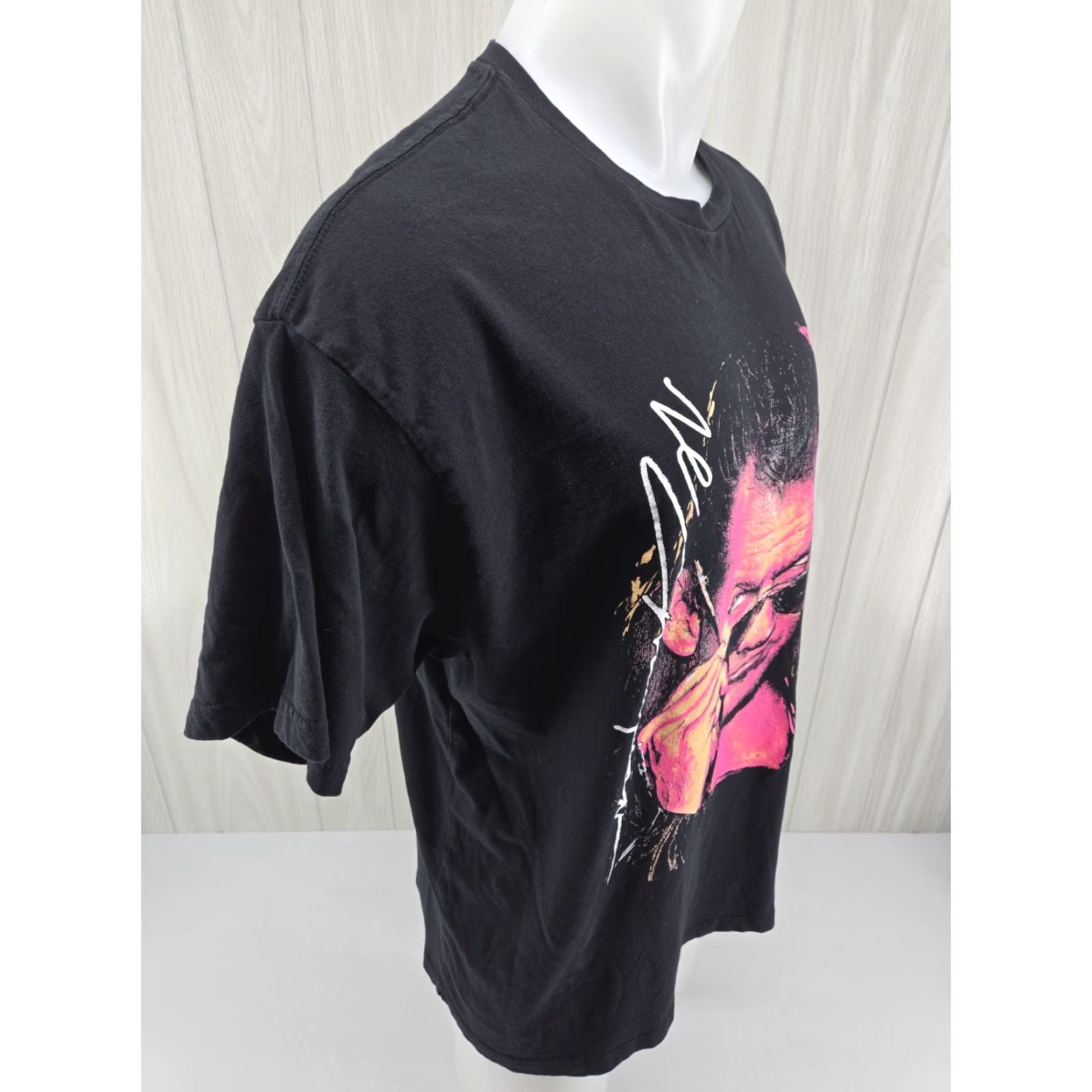 Champion Chris Jericho Le Champion AEW Shirt Black Pink XL Shirt Wrestling Mens Short Sleeve T-Shirt Graphic Print Size US XL / EU 56 / 4 - 7 Thumbnail