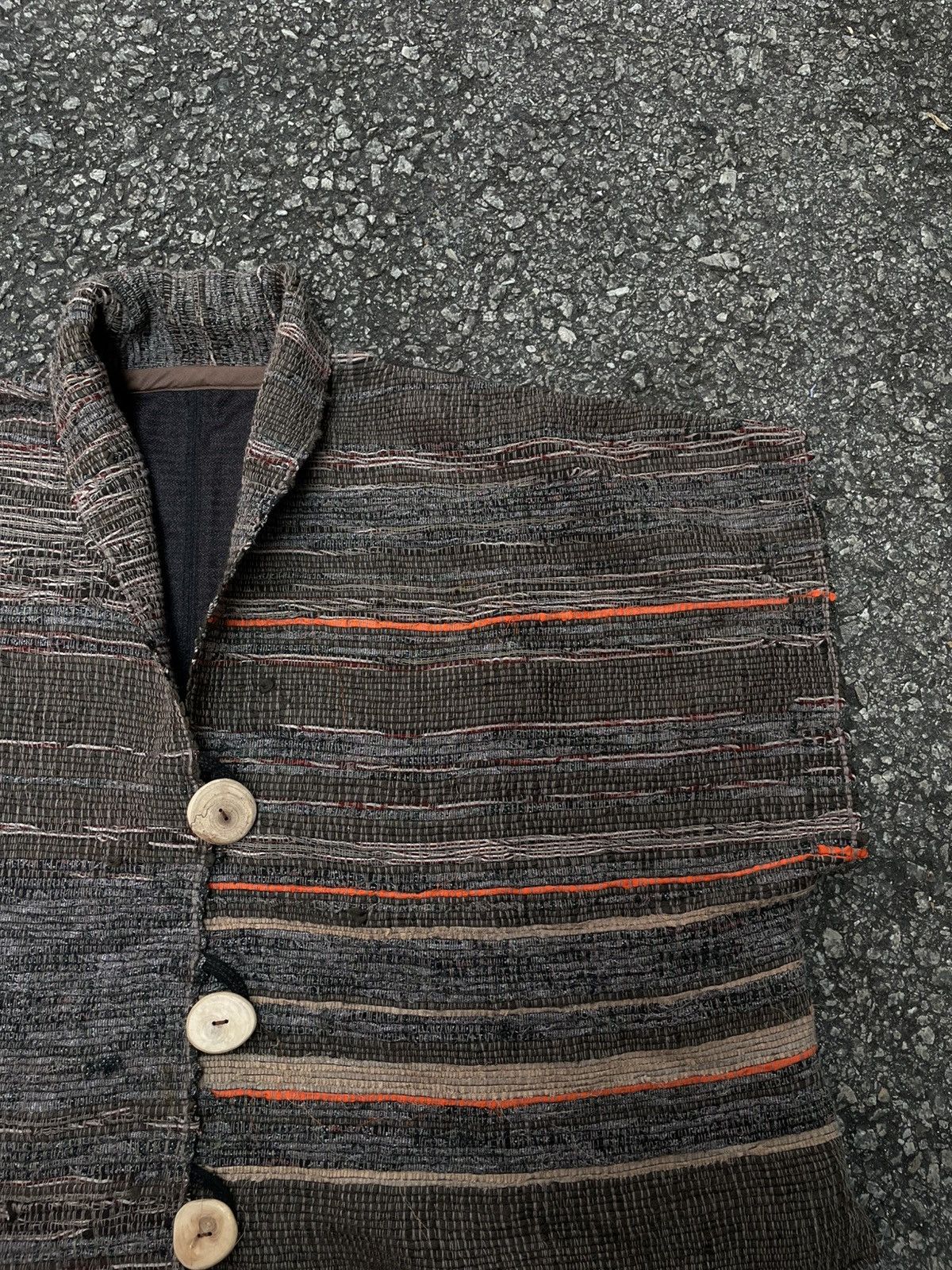 Japanese Brand Sashiko Boro | Cape Wear Jacket Size US M / EU 48-50 / 2 - 3 Thumbnail