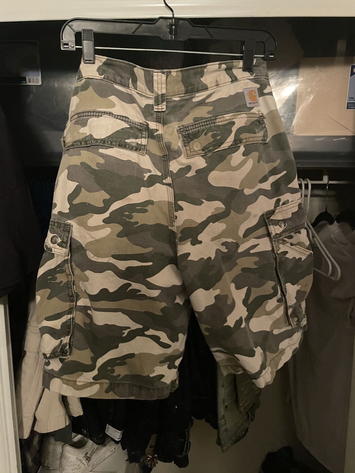 Carhartt Camo Carhartt Shorts Size US 31 - 4 Thumbnail