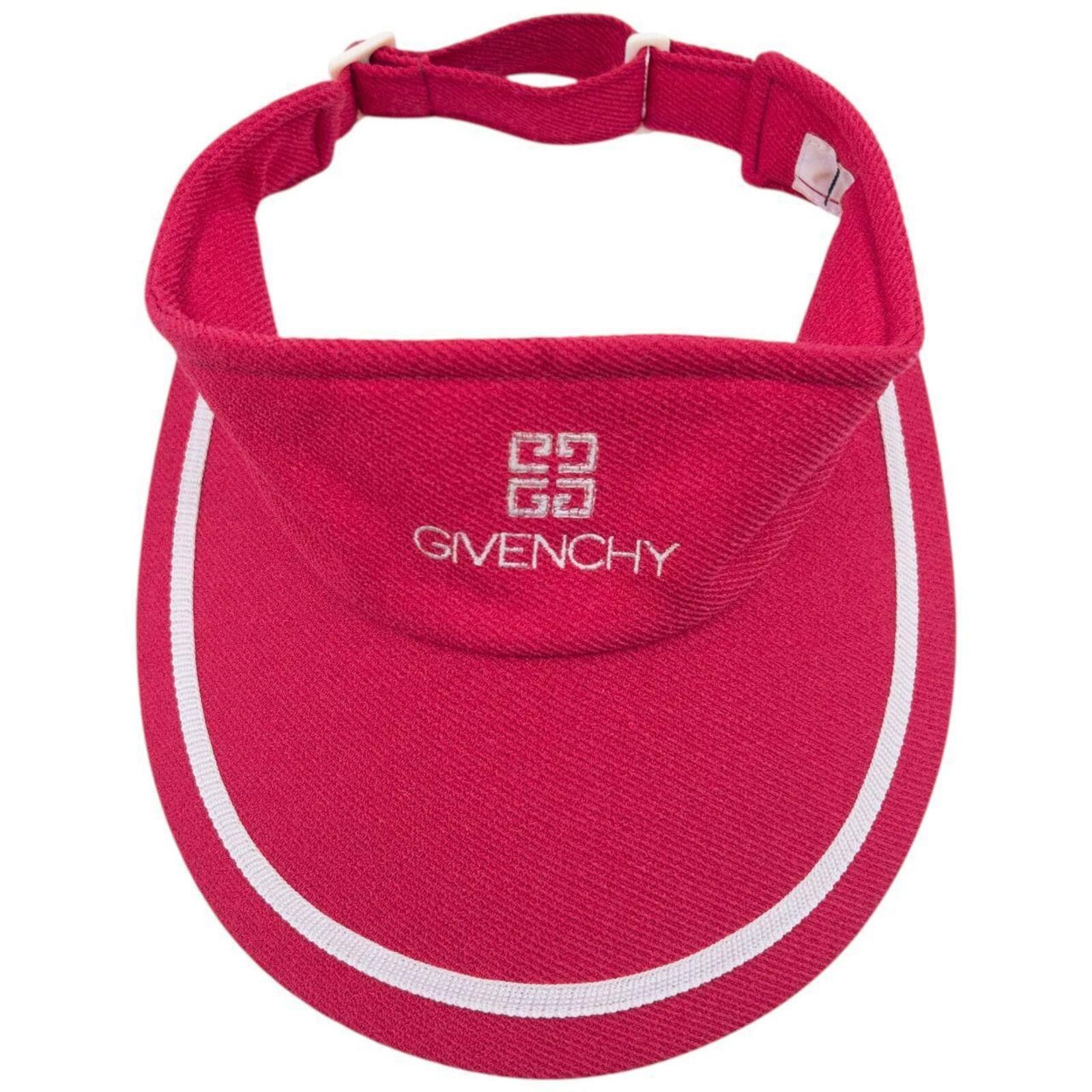 Givenchy Vintage 90s Givenchy Embroidered Visor Hat Size ONE SIZE - 1 Thumbnail