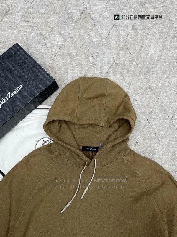 Ermenegildo Zegna Zegna Men's Drawstring Hooded Long. Size US M / EU 48-50 / 2 - 2 Thumbnail