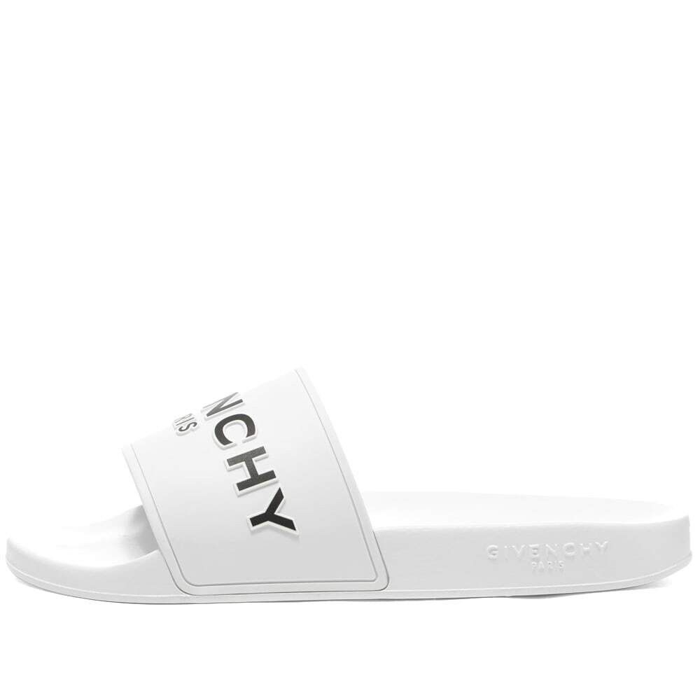 Givenchy o1srvl11e1225 Rubber Slides in White Size US 8 / EU 41 - 2 Thumbnail
