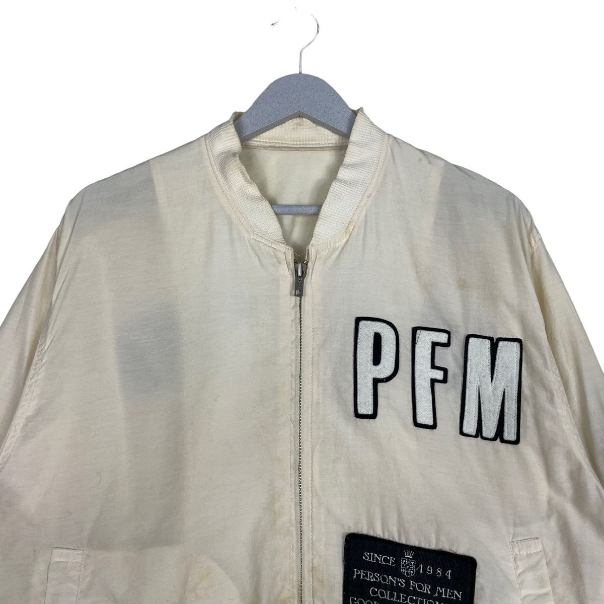 Japanese Brand × PERSON'S 💥PERSONS FOR MEN RIOT BOMBER FLIGHT JACKET Size US L / EU 52-54 / 3 - 2 Thumbnail