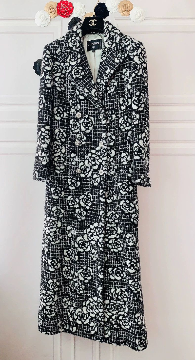 Chanel Cashmere long cardigan coat