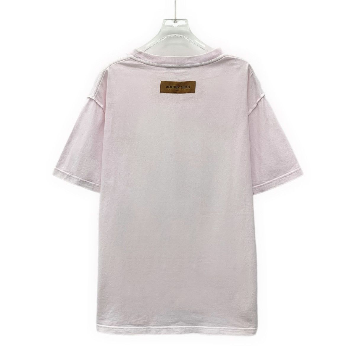 Louis Vuitton Louis Vuitton Pink Pocket Short Sleeve T-shirt K26WX Size US L / EU 52-54 / 3 - 2 Thumbnail