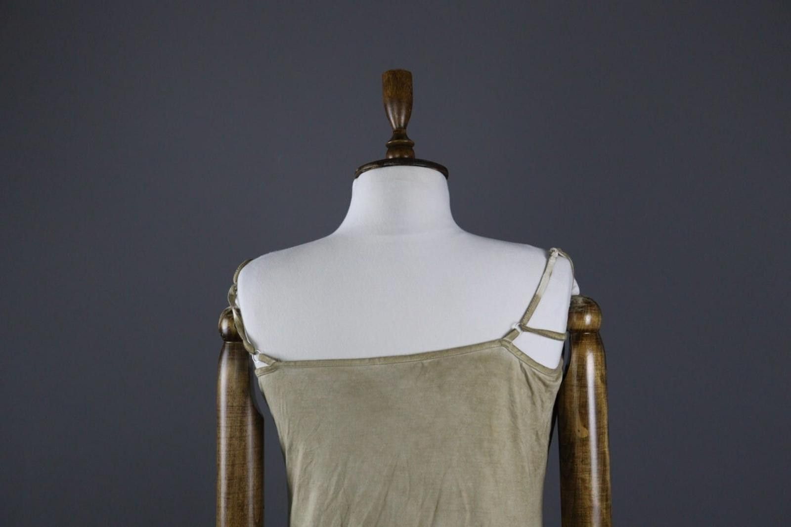 Designer Elisa Cavaletti Cream Viscose Boat Lace Trim Flip Dress Size M / US 6-8 / IT 42-44 - 7 Thumbnail