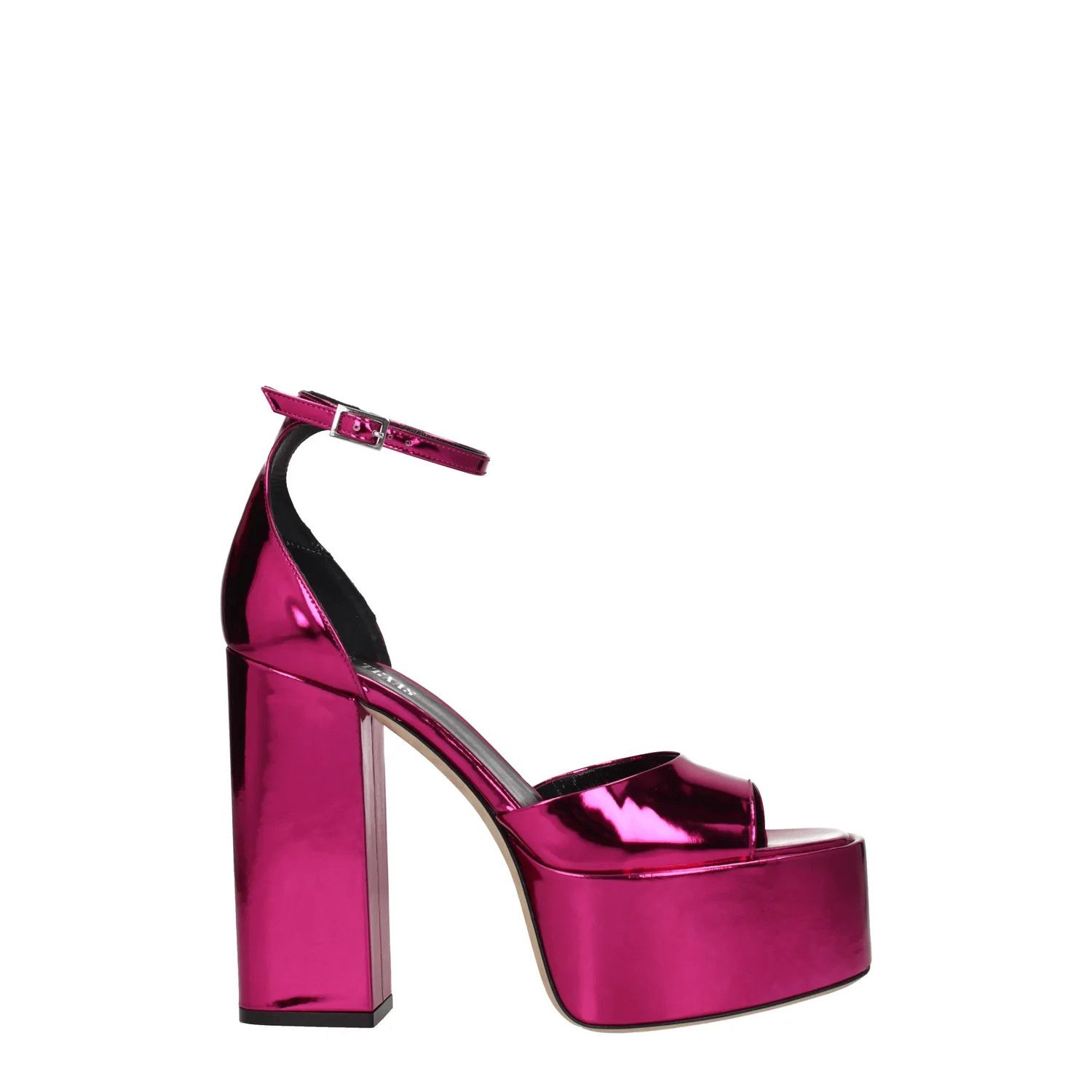 Paris Texas ob1o1e1124 Leather Sandals in Fuchsia Size US 7 / IT 37 - 1 Thumbnail