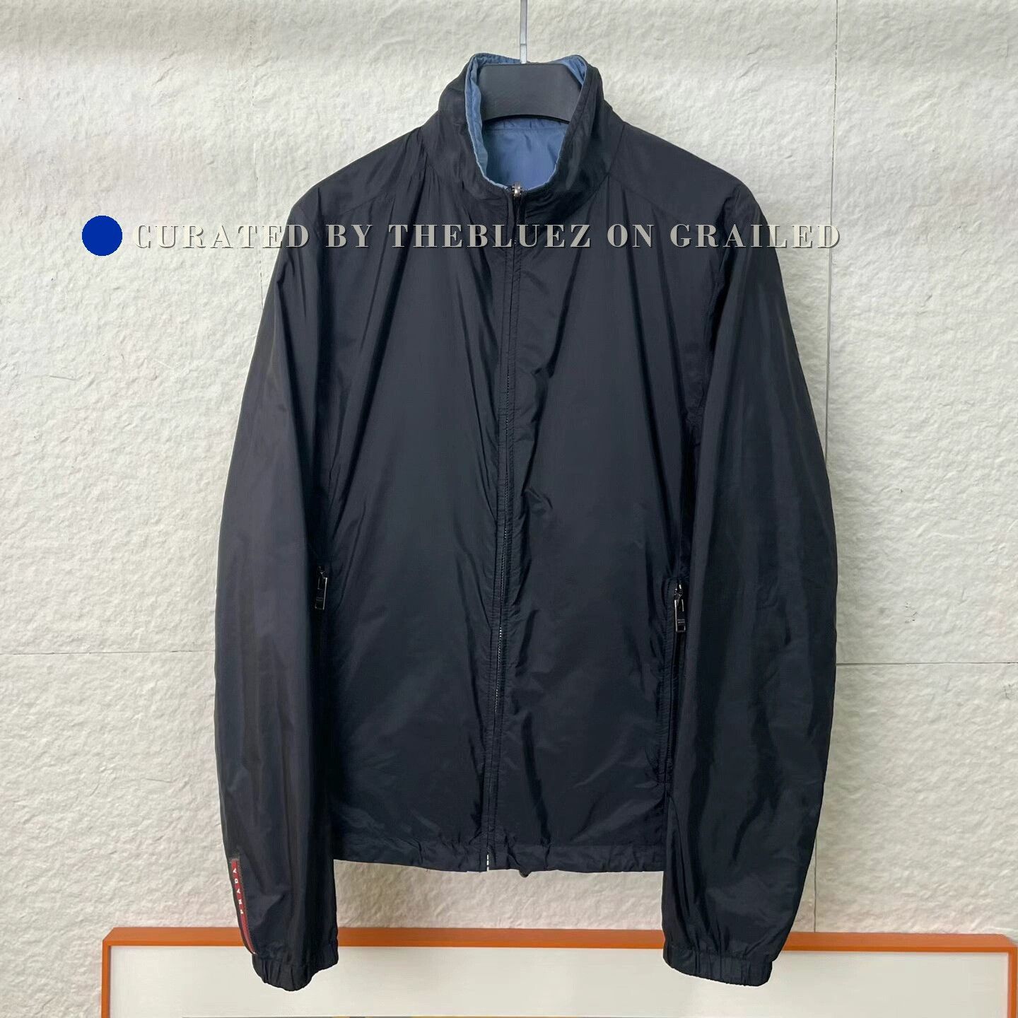 PRADA アーカイブ コットンジャケット Tg.50 イタリア製 Prada Prada TG-50 Red Light Jacket | Grailed