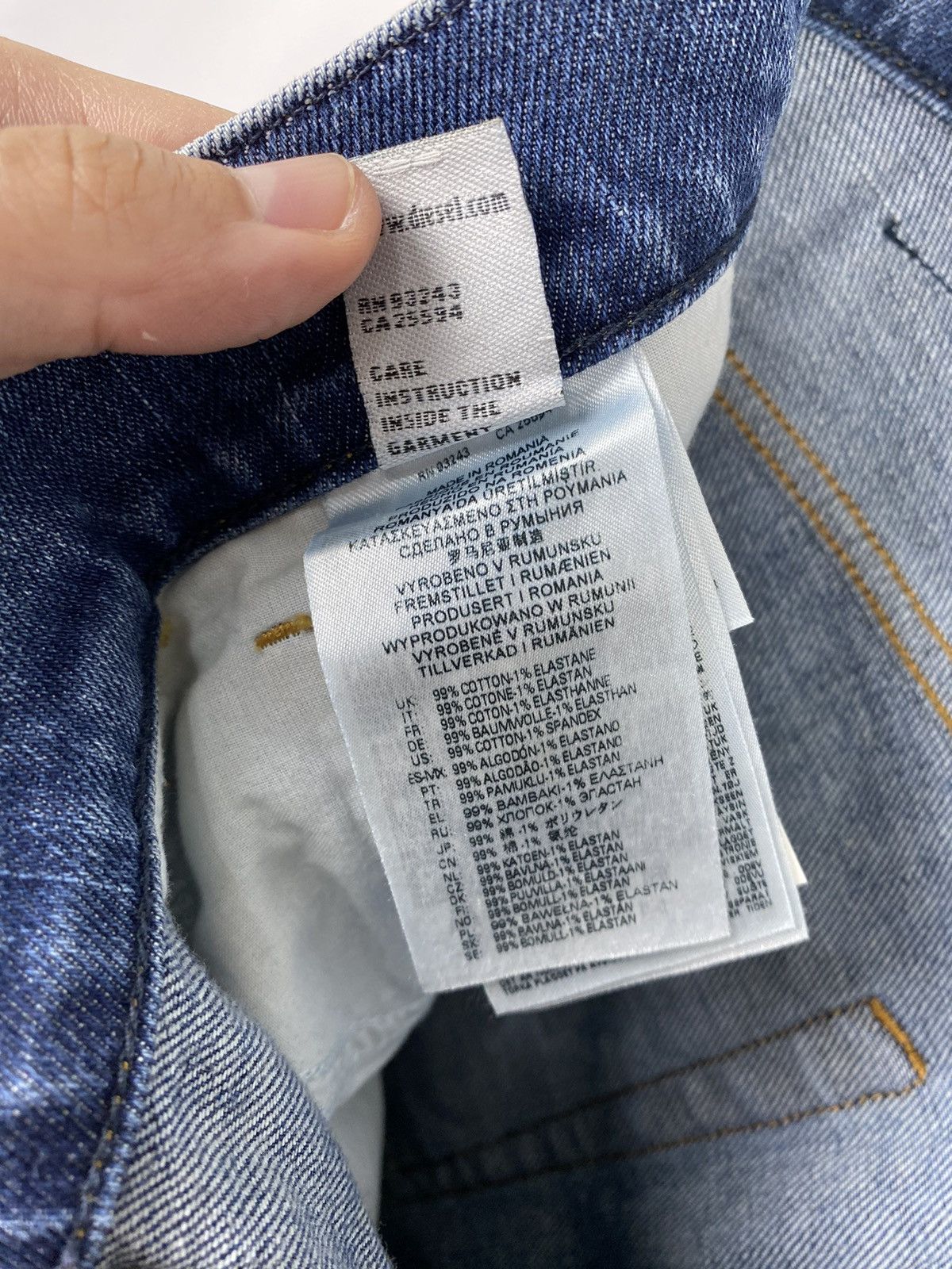 Diesel Diesel Di-Fining Tapered Stretch Jeans size W31 L32 Size US 31 - 14 Thumbnail