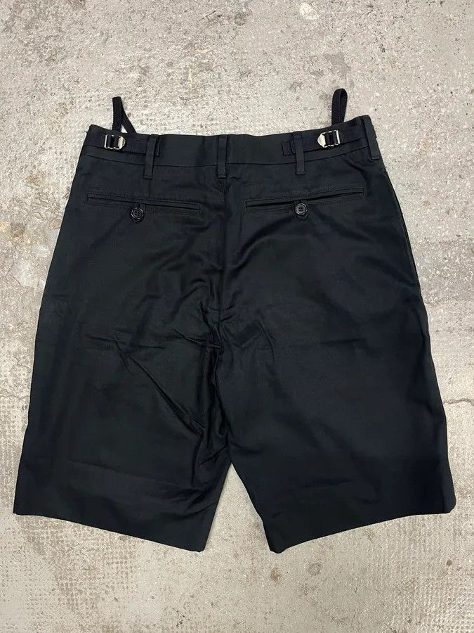 Helmut Lang 2000s Helmut Lang Strapped Waistband Navy Shorts Size US 39 - 6 Thumbnail