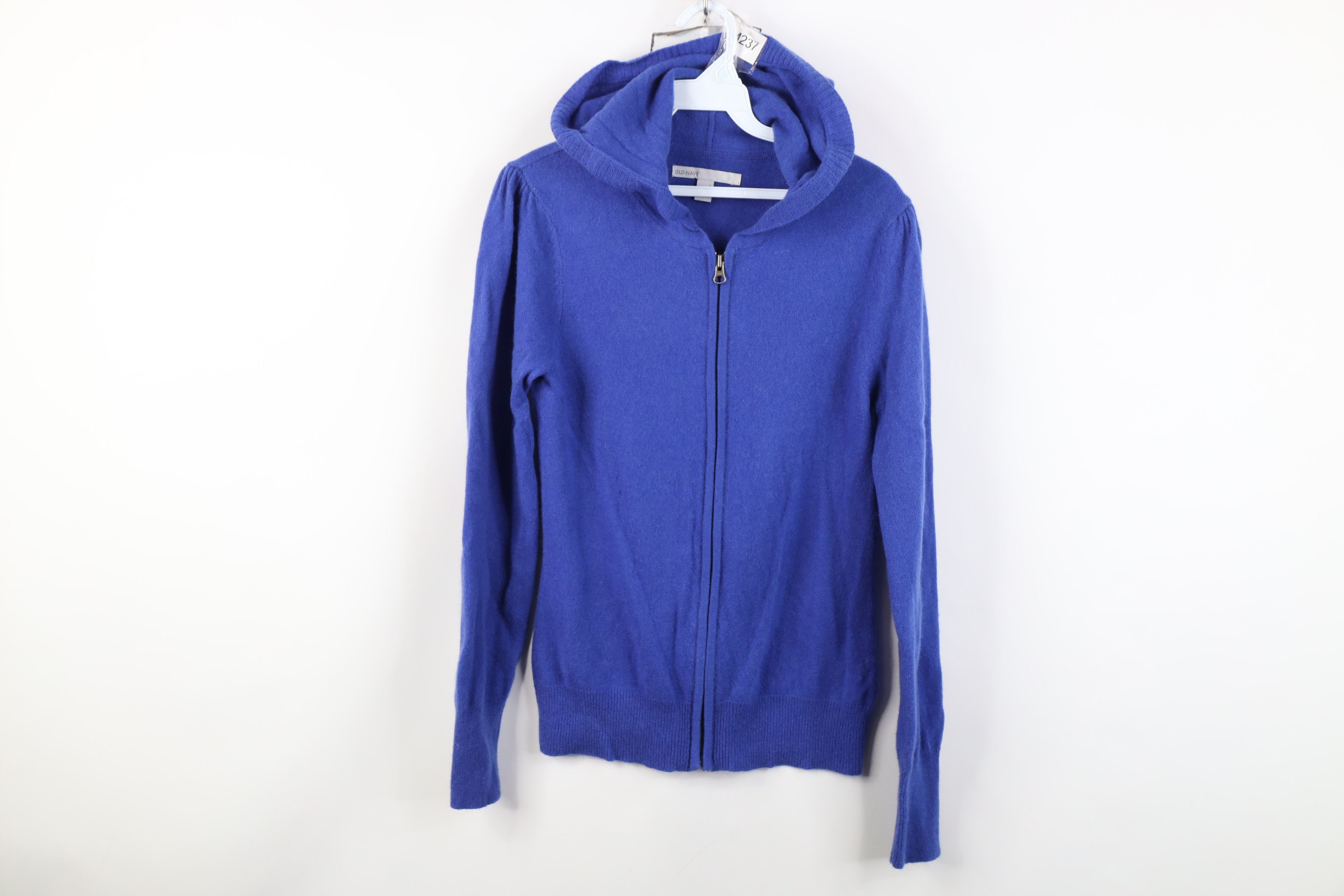 Old Navy Vintage Y2K Old Navy Soft Cashmere Knit Zip Hoodie Sweater Size L / US 10 / IT 46 - 1 Thumbnail