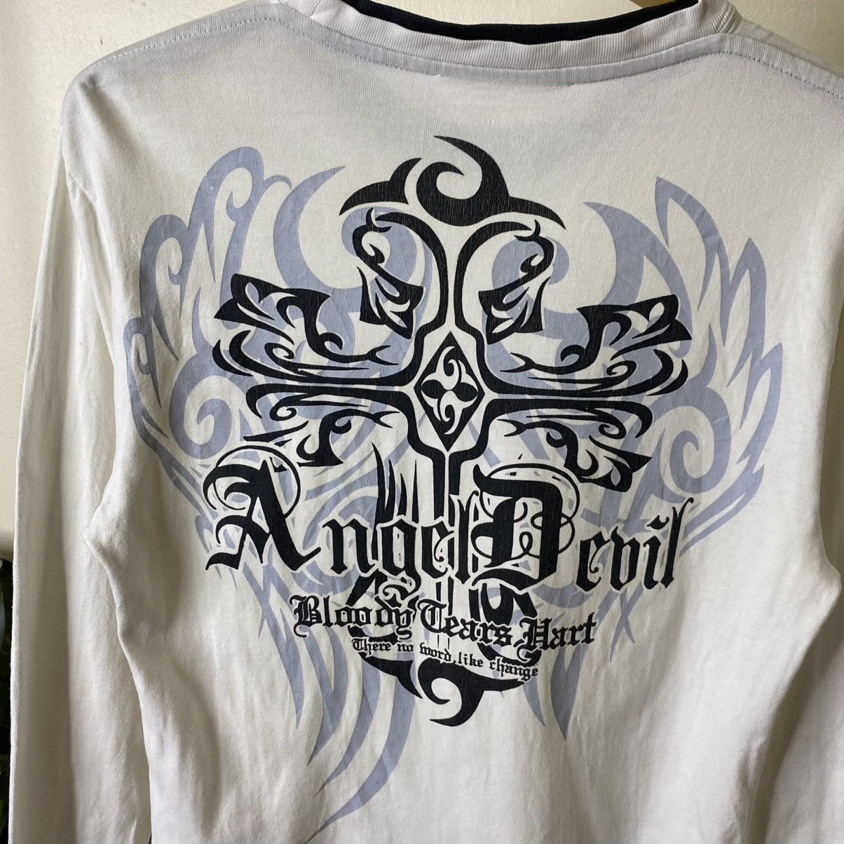 If Six Was Nine AngelDevil Affliction Japanese Cyber Gothic Punk Grunge LGB Size US S / EU 44-46 / 1 - 2 Thumbnail