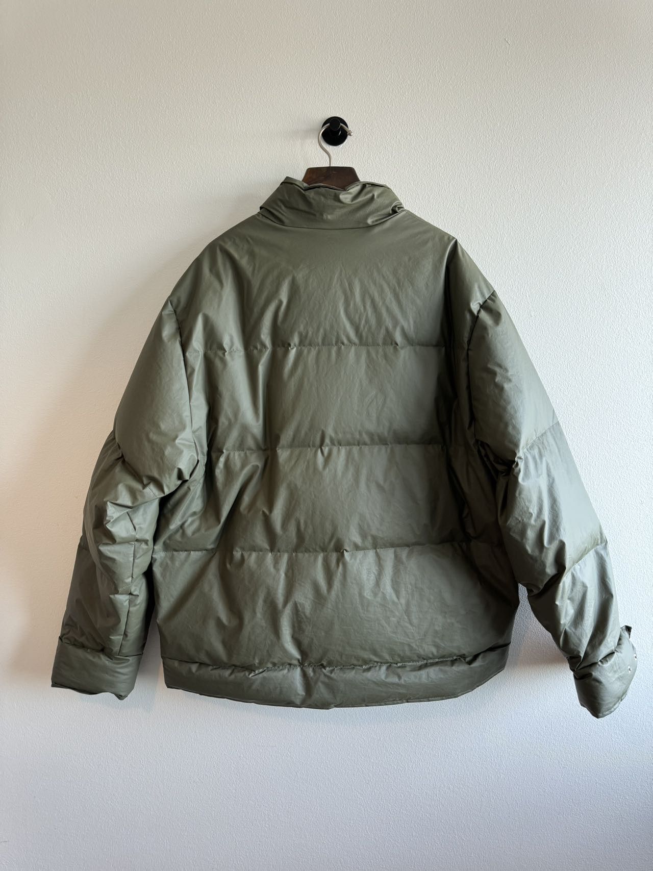 Yeezy Yeezy Season 3 Military Green Waxed Down Jacket Size US L / EU 52-54 / 3 - 5 Thumbnail