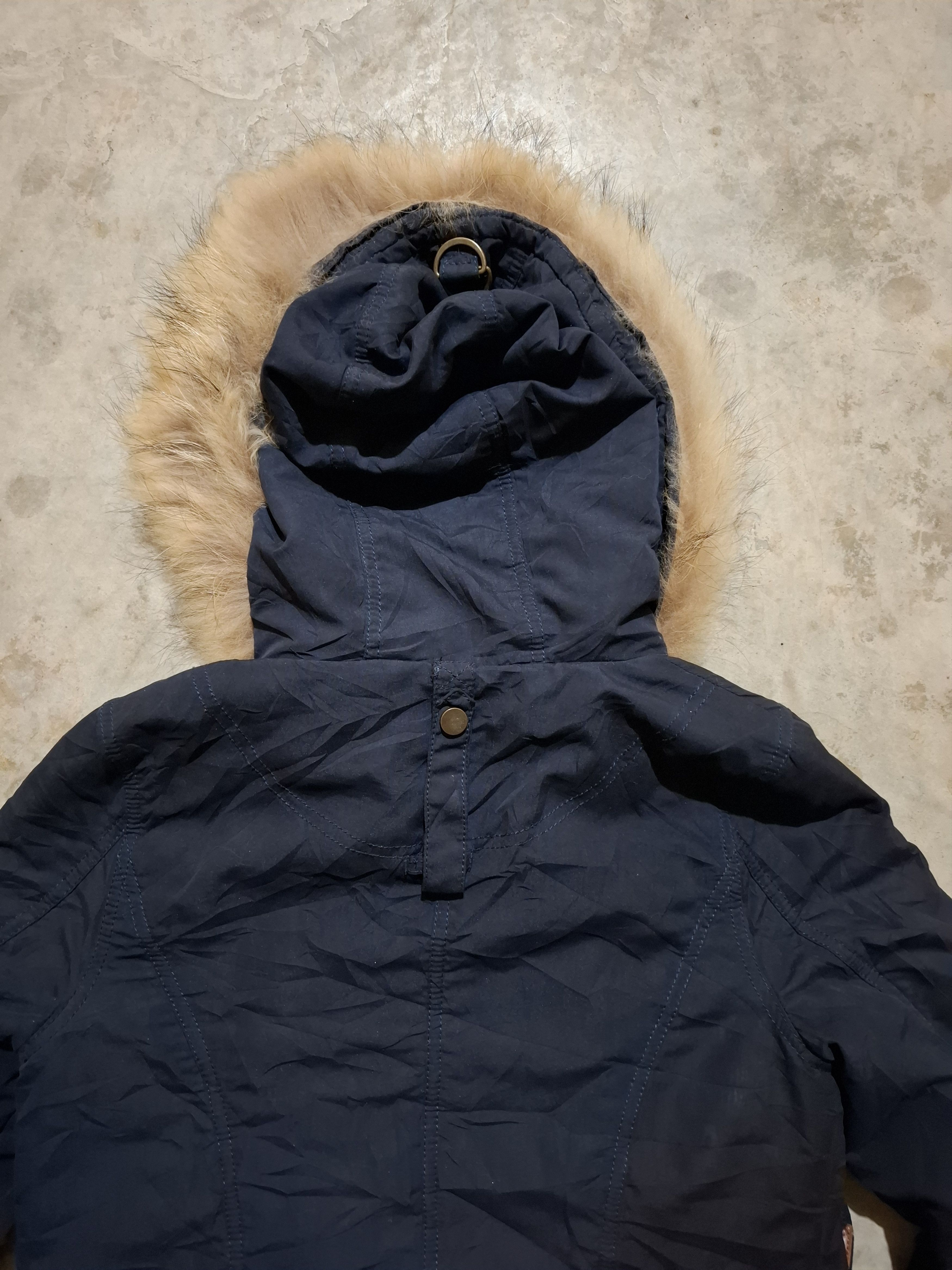Japanese Brand Japanese Fur Hooded Jacket Lgb Ifsixwasnine Fuga Goa Style Size US S / EU 44-46 / 1 - 15 Thumbnail