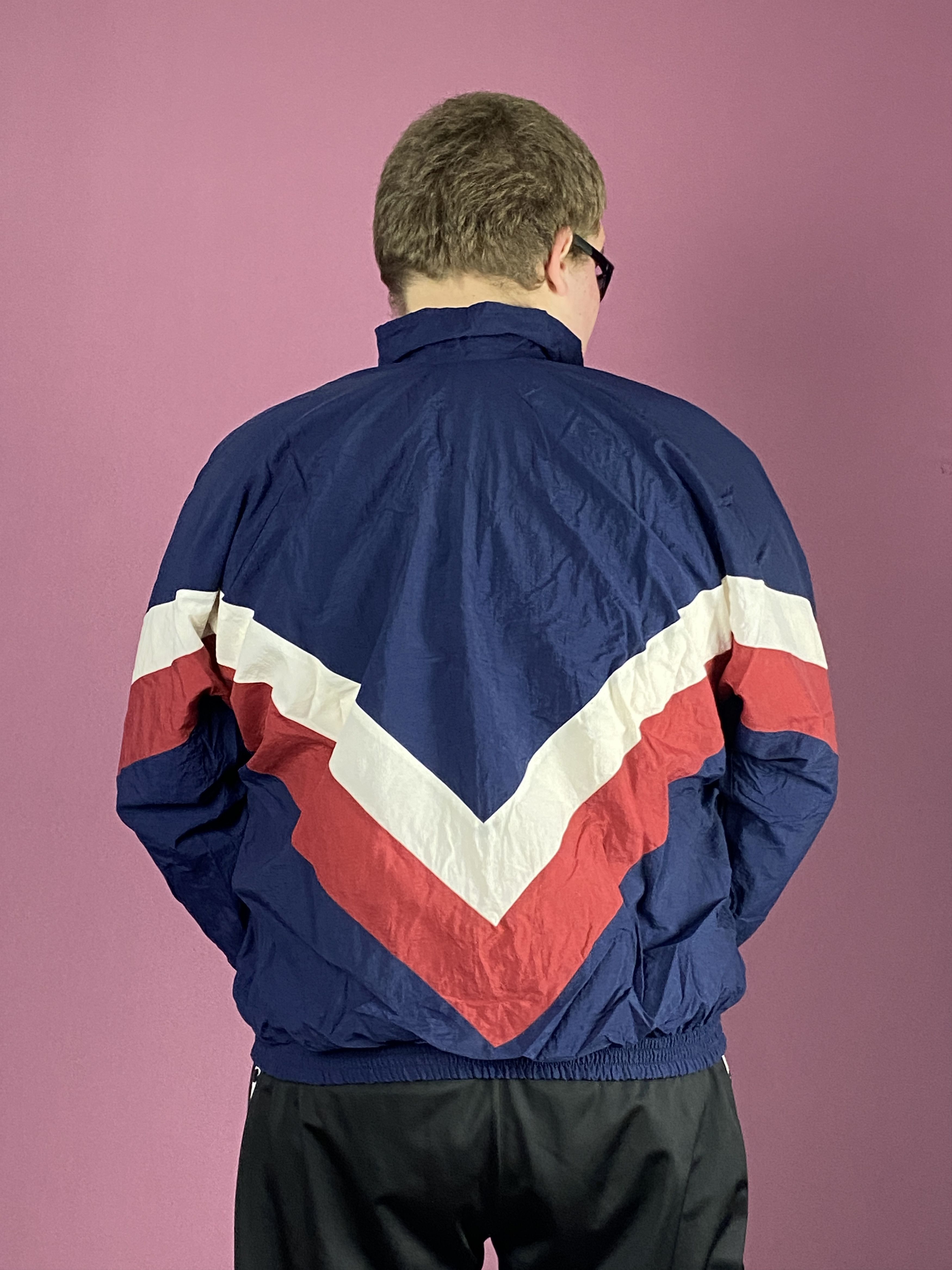 Vintage 90s Vintage Men's Windbreaker Jacket - XL Size US XL / EU 56 / 4 - 3 Thumbnail